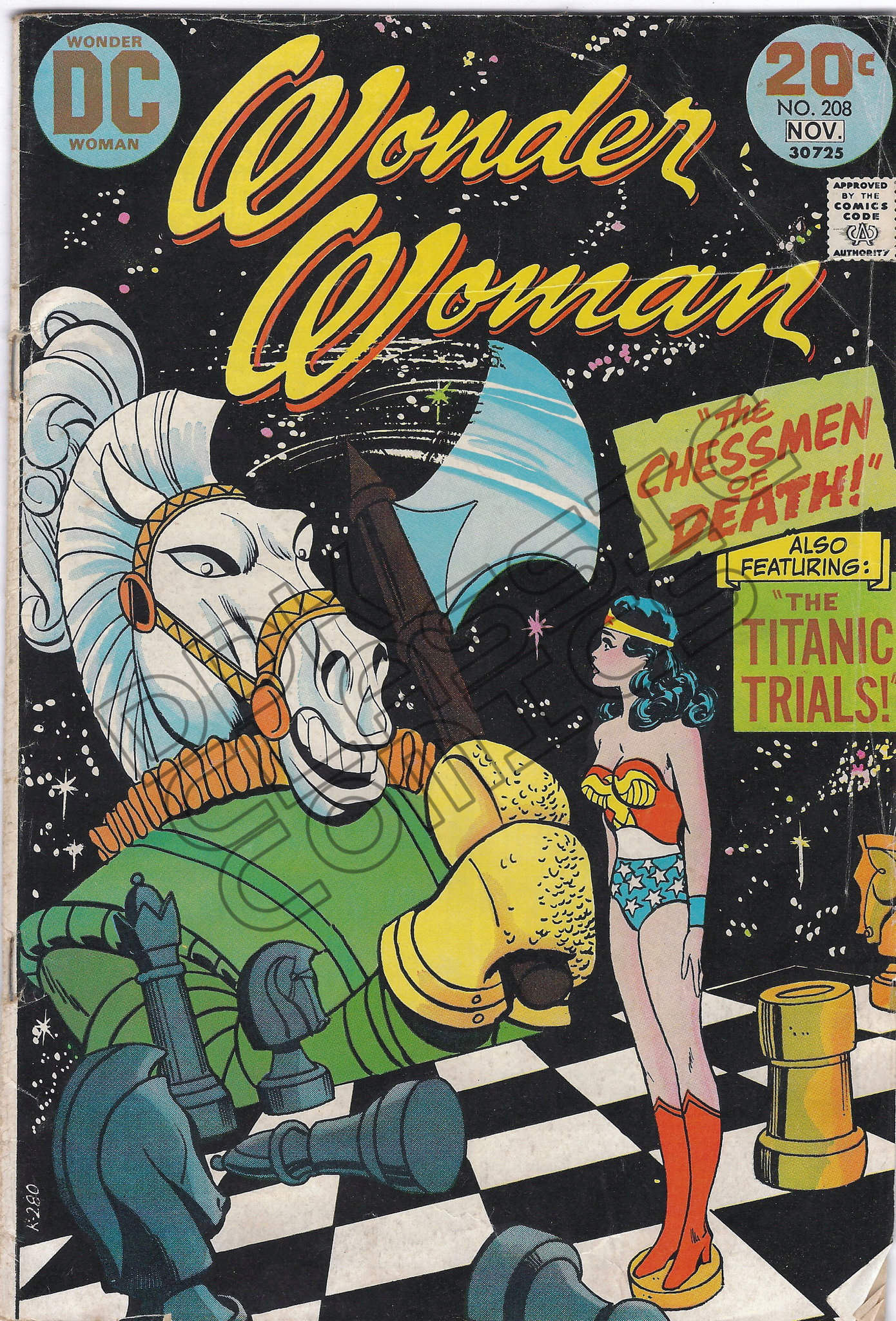 Wonder Woman 208 October 1972