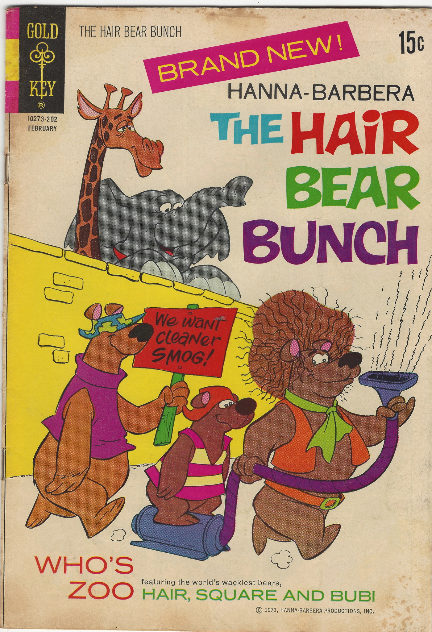 Hair Bear Bunch 1 February 1972
