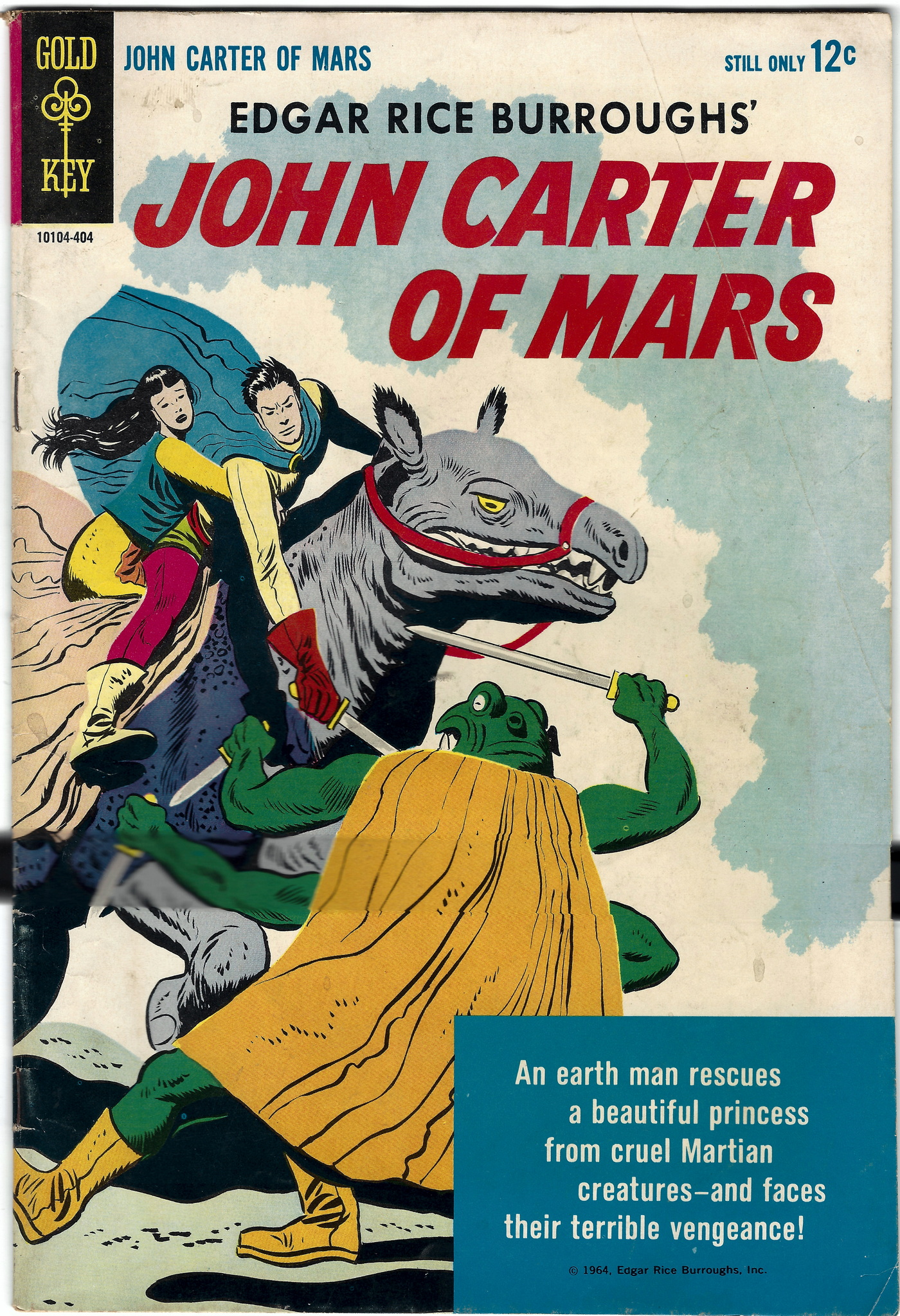 John Carter of Mars 1 August 1964