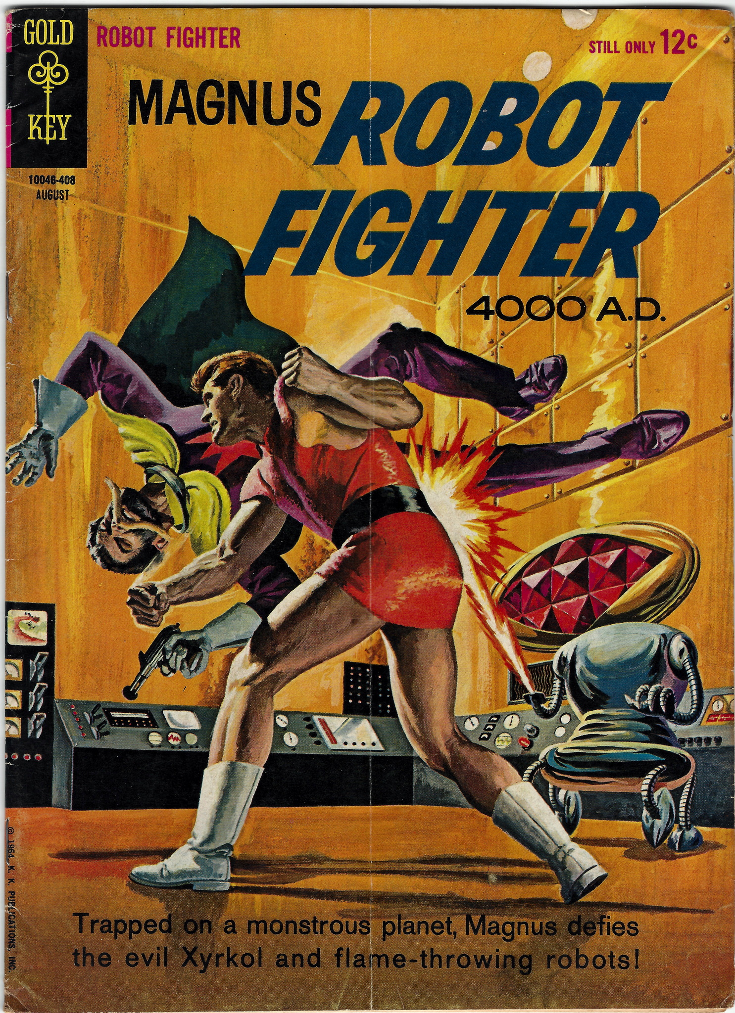 Robot Fighter 7 August 1964 2 of 2 copies