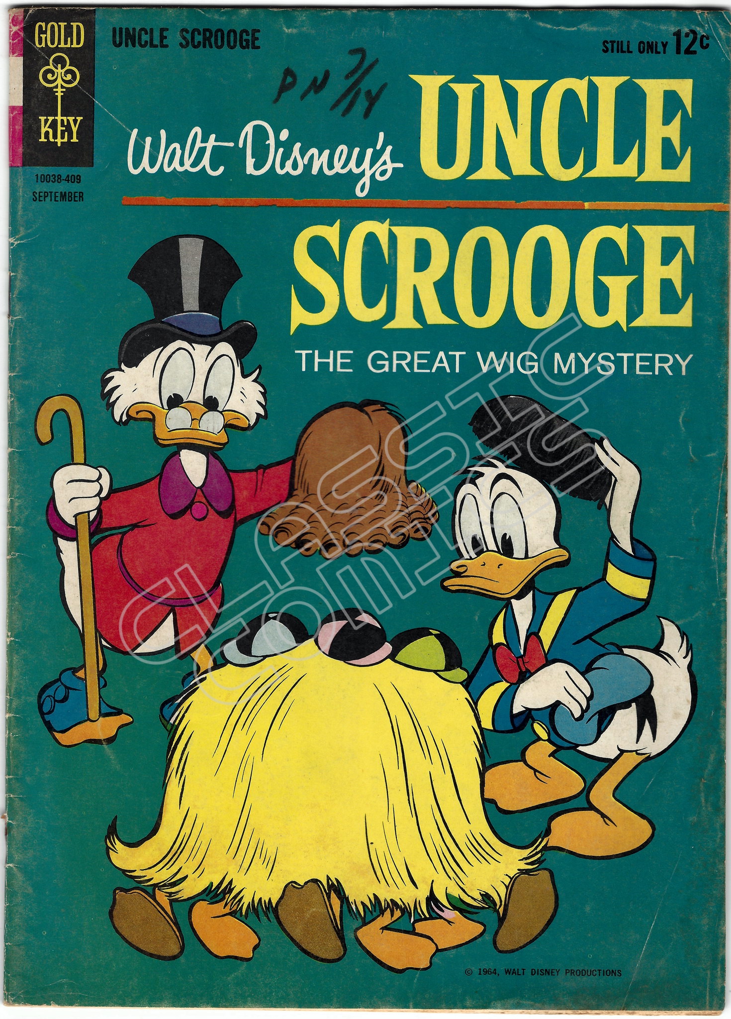 Uncle Scrooge 52 Sep 1964