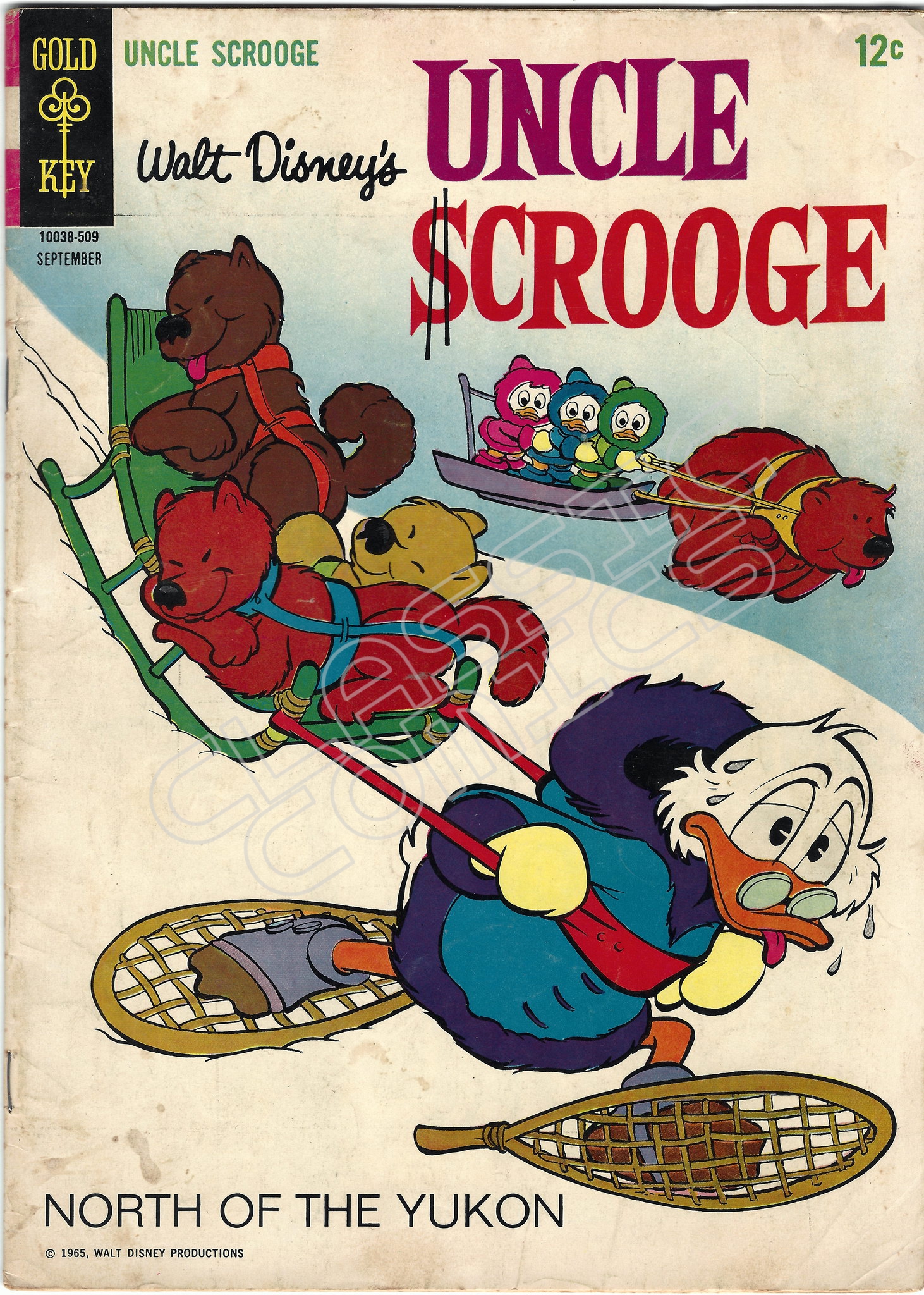 Uncle Scrooge 59 Sep 1965
