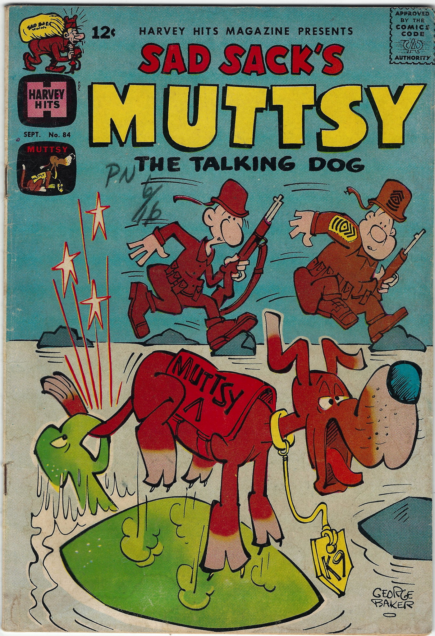 Harvey Hits Presents Sad Sack 84 September 1964