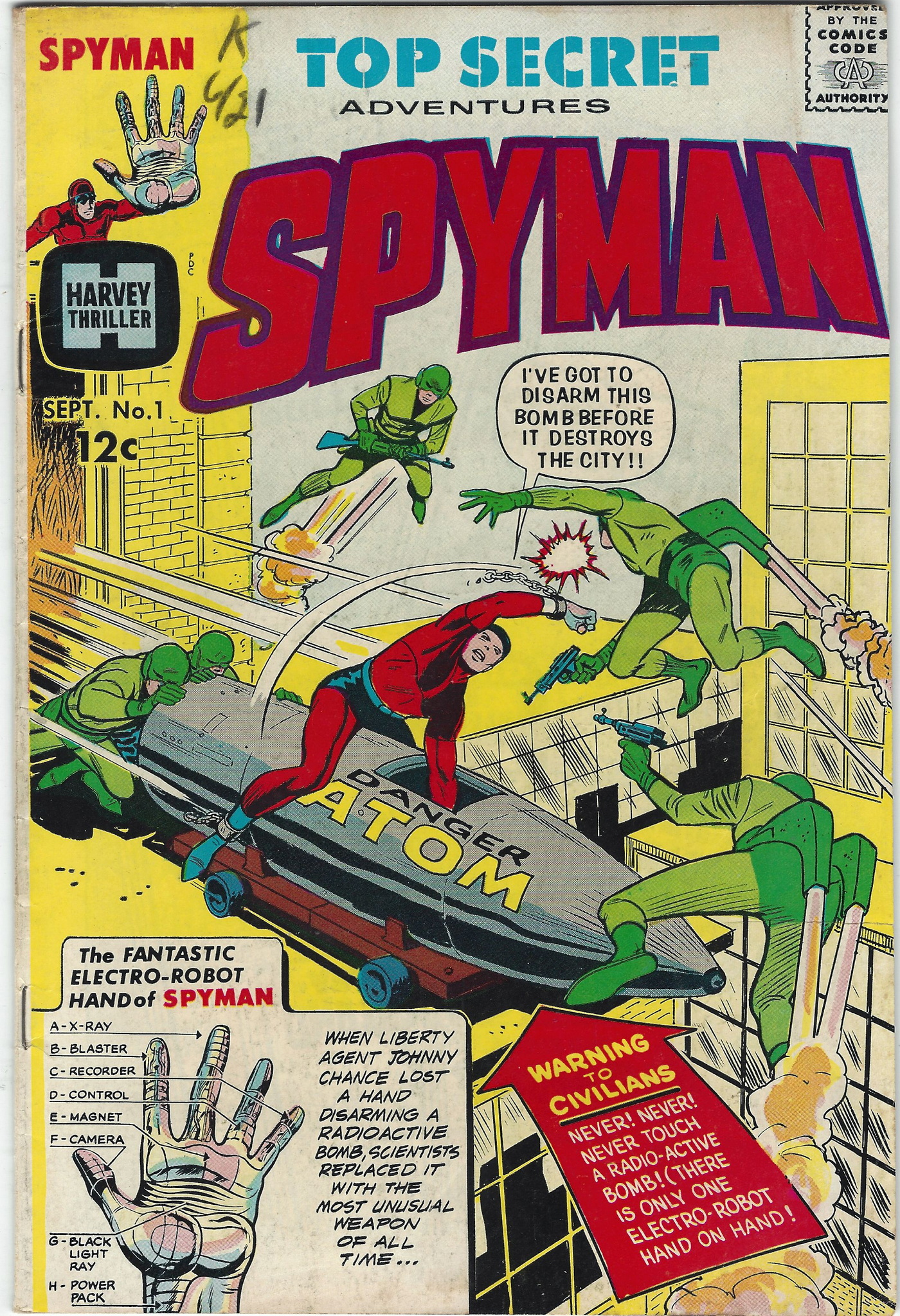 Spyman 1 September 1966