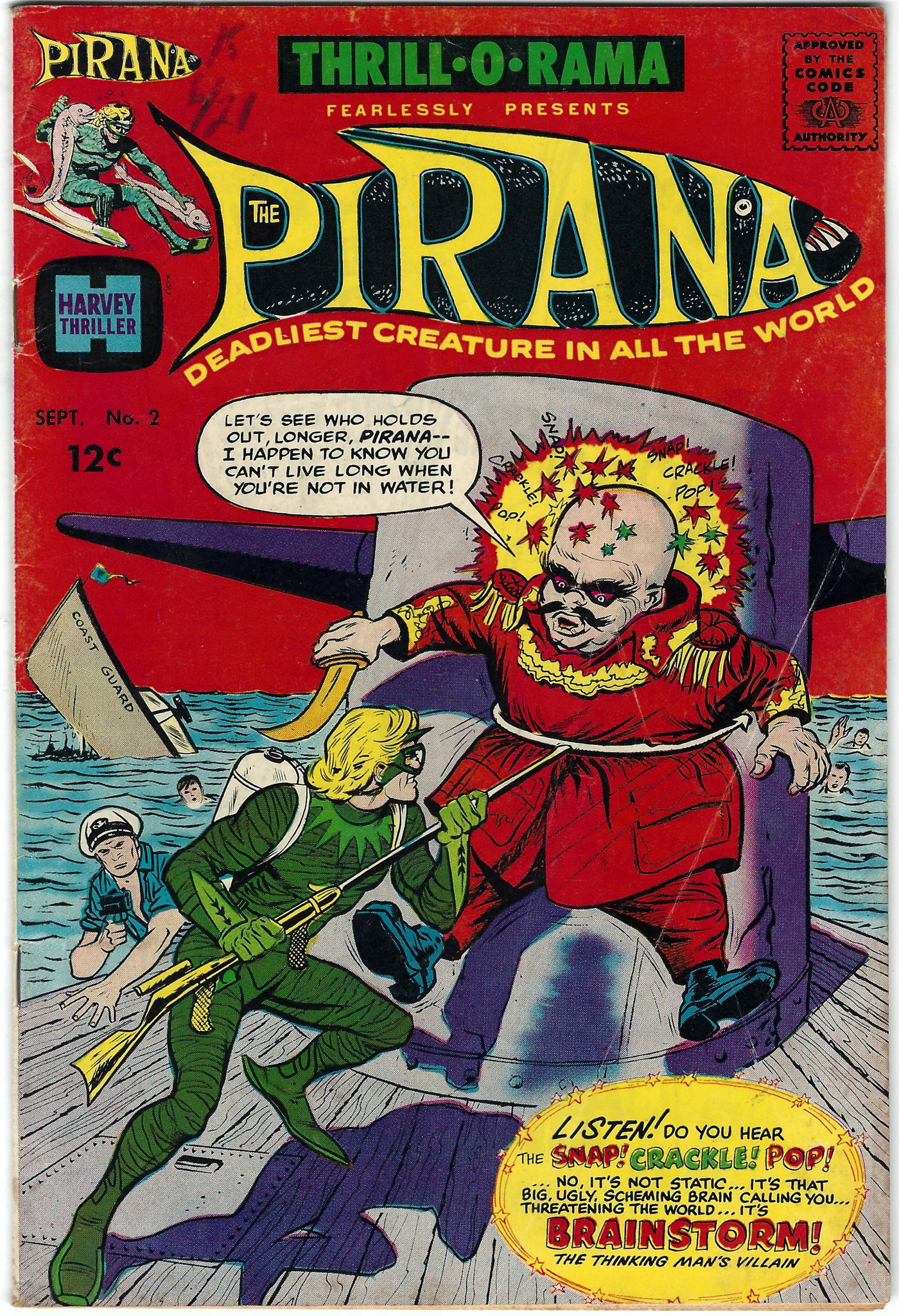 Thrill-O-Rama Presents Pirana 2 September 1966