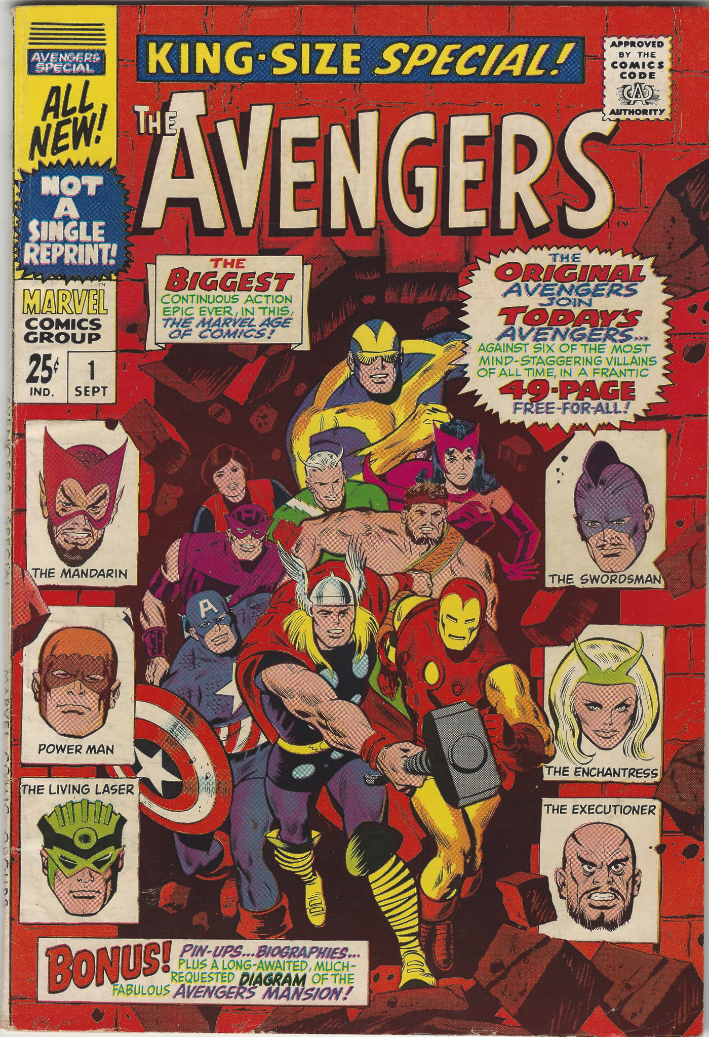 Avengers Annual 1 September 1967