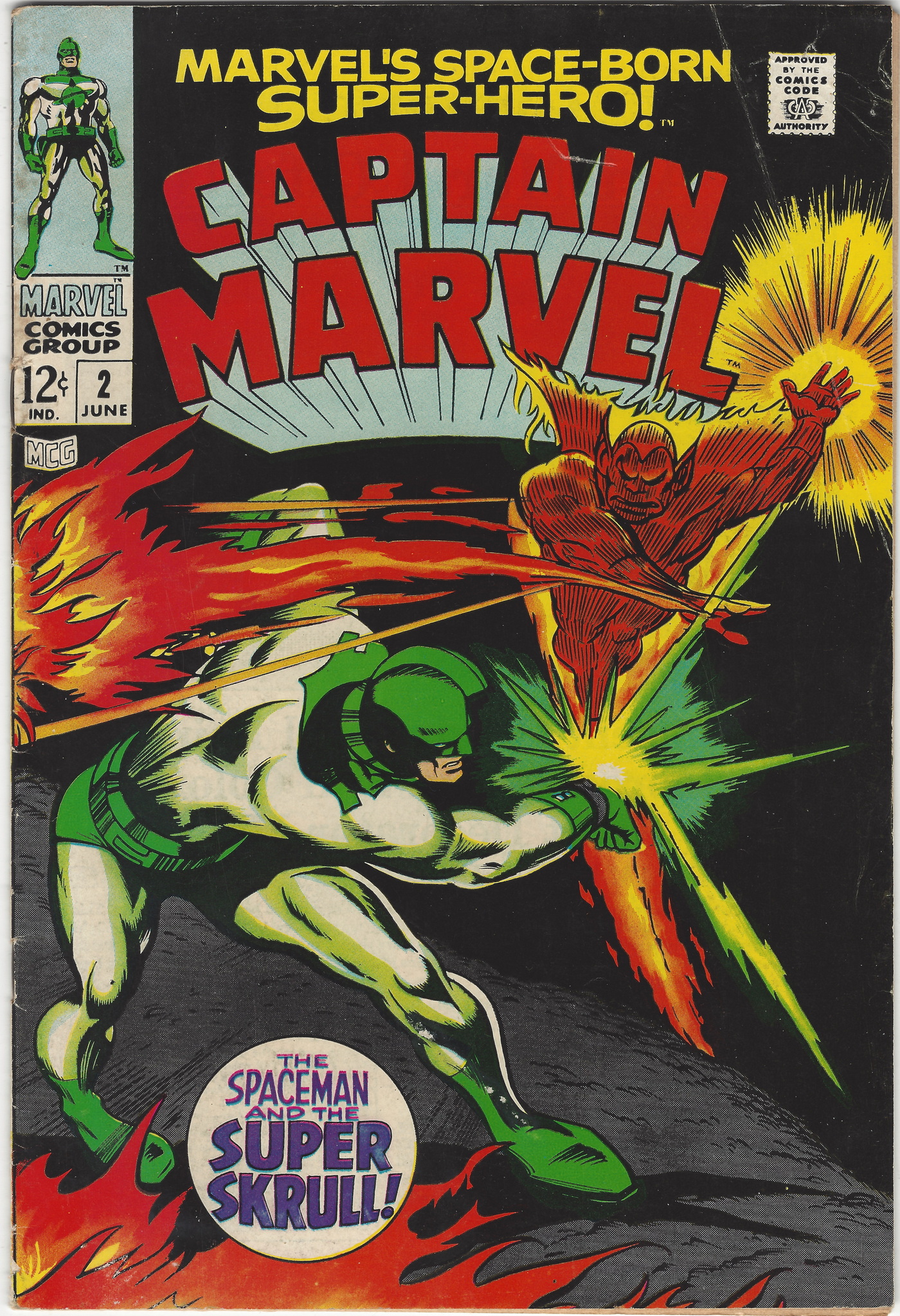 Captain Marvel 2 June 1968