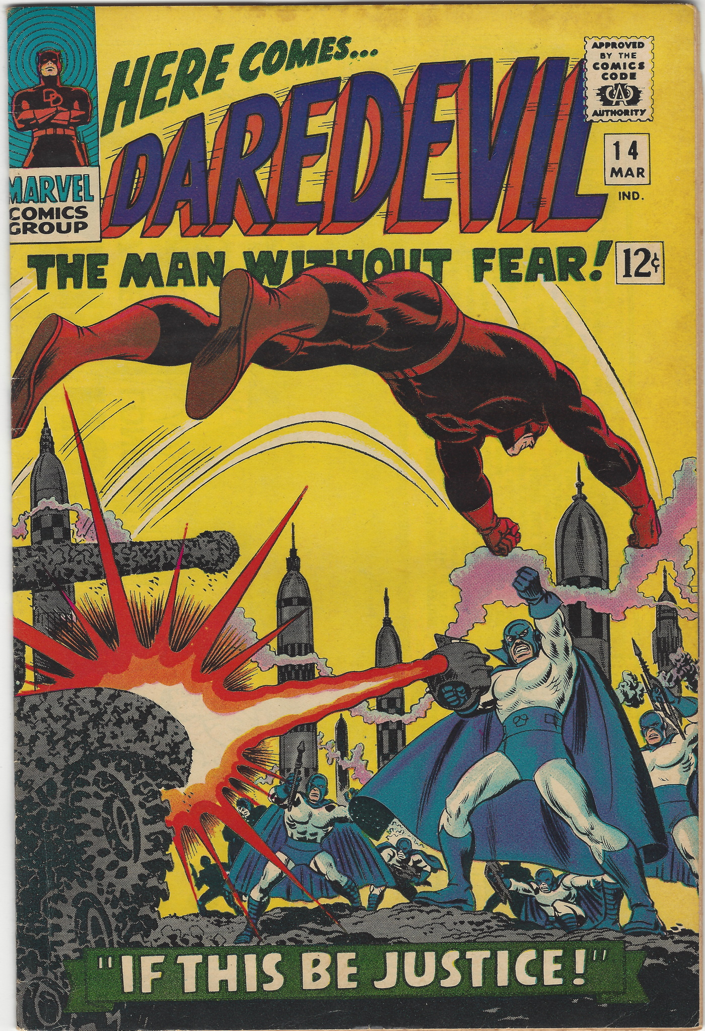 Daredevil 14 March 1966