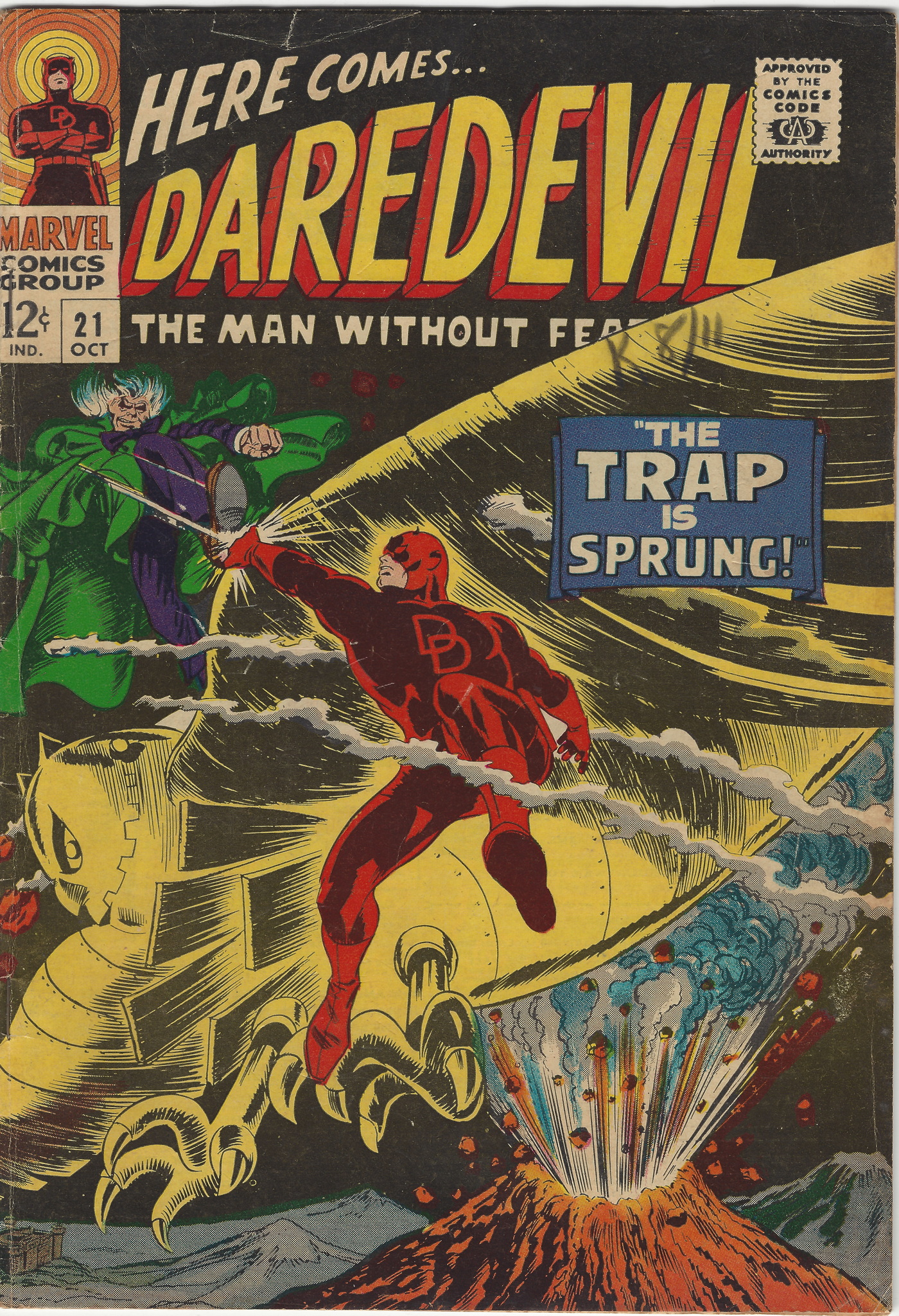 Daredevil 21 October 1966