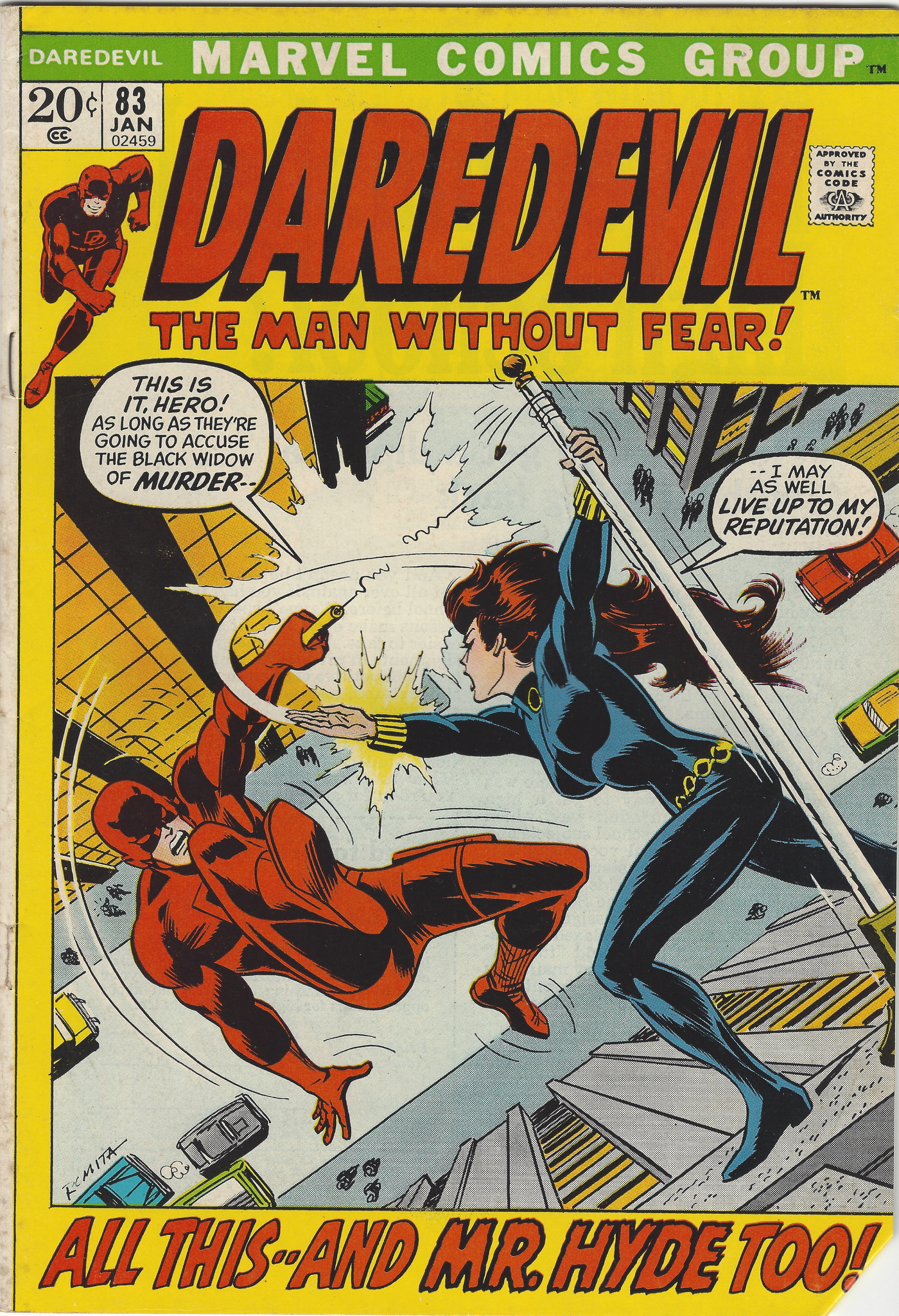 Daredevil 83 January 1972