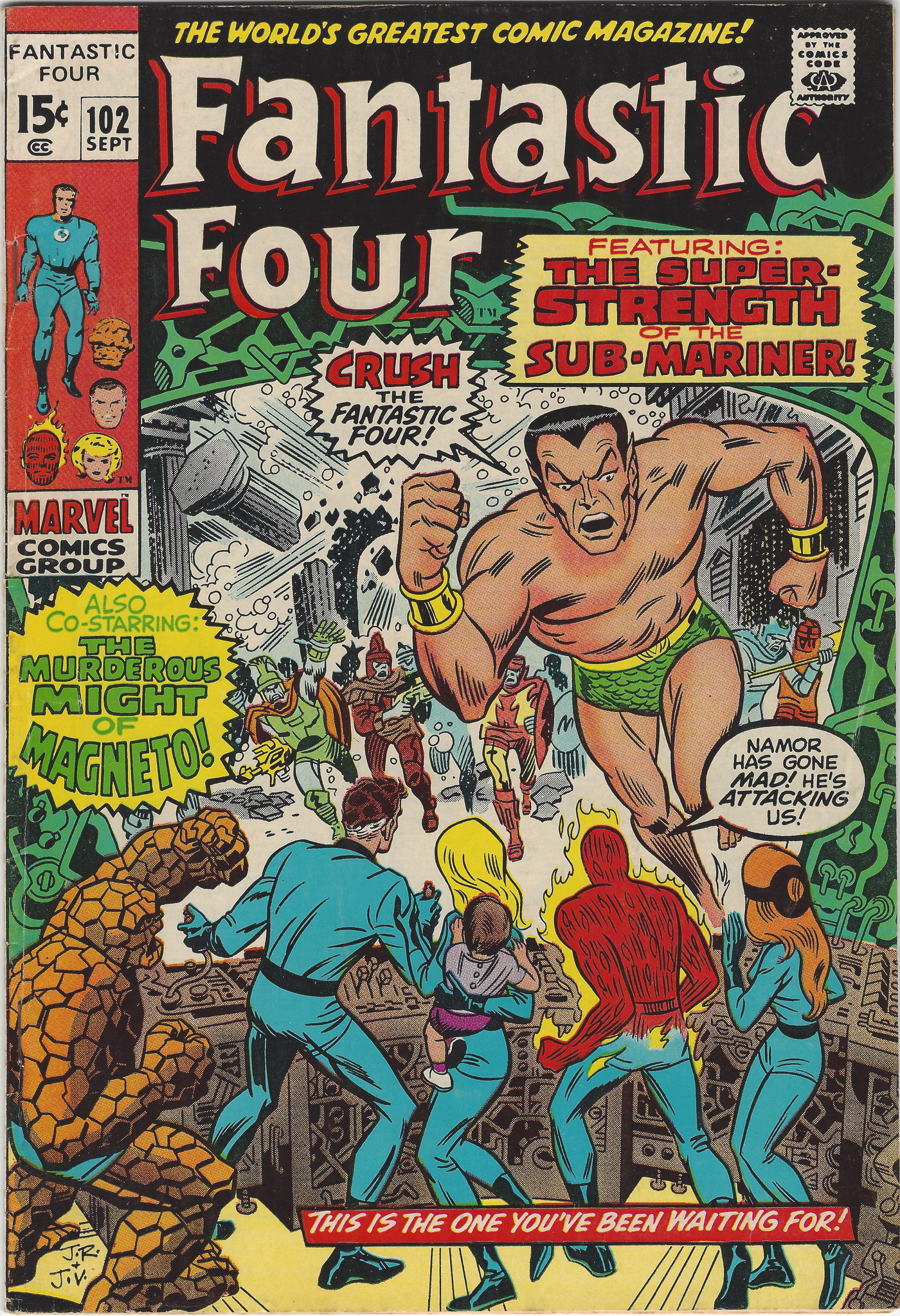 Fantastic Four 102 September 1970