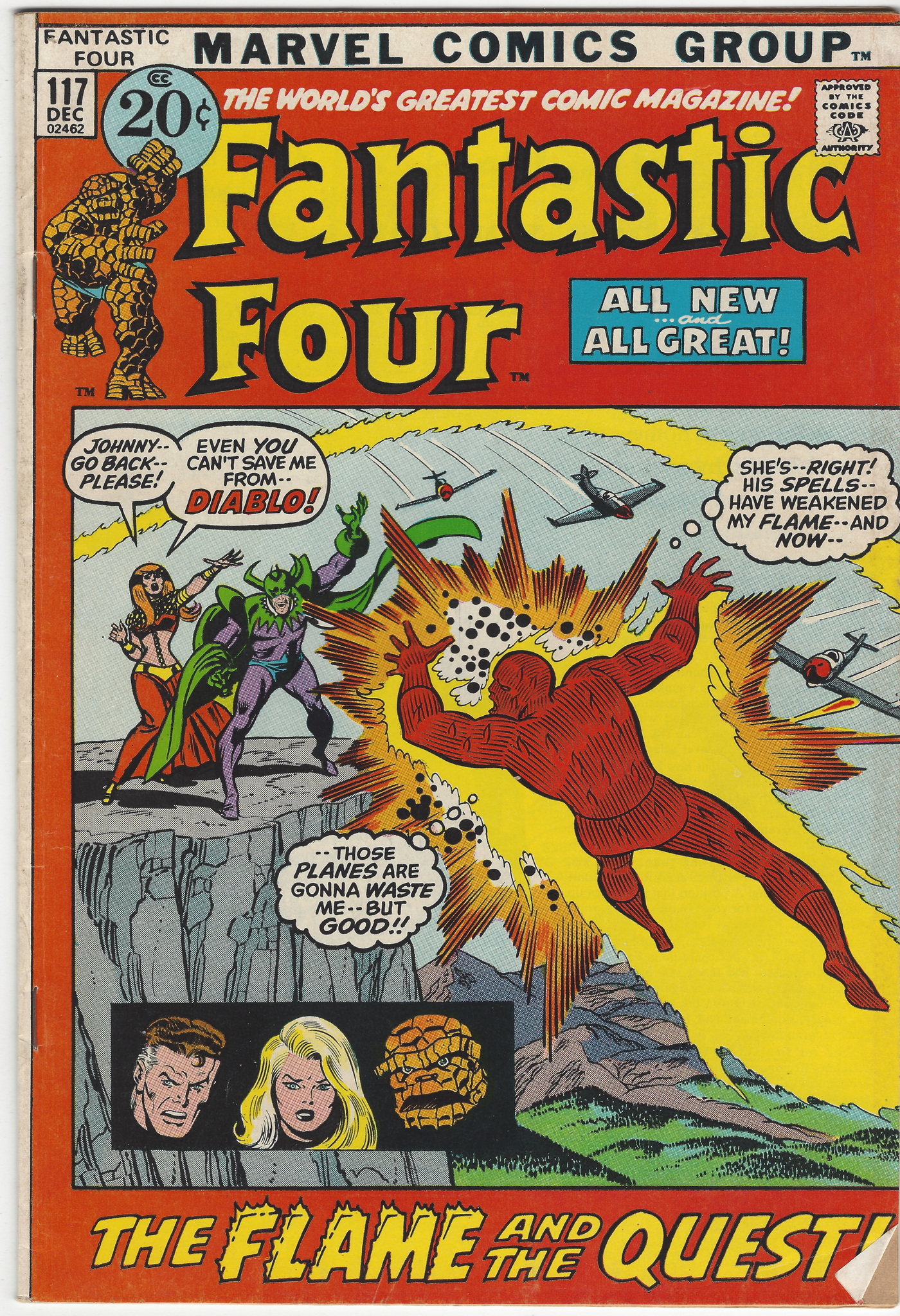 Fantastic Four 117 December 1971 1 of 2