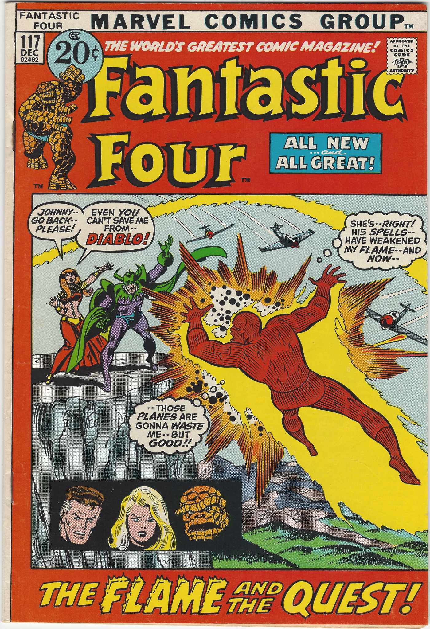 Fantastic Four 117 December 1971 2 of 2