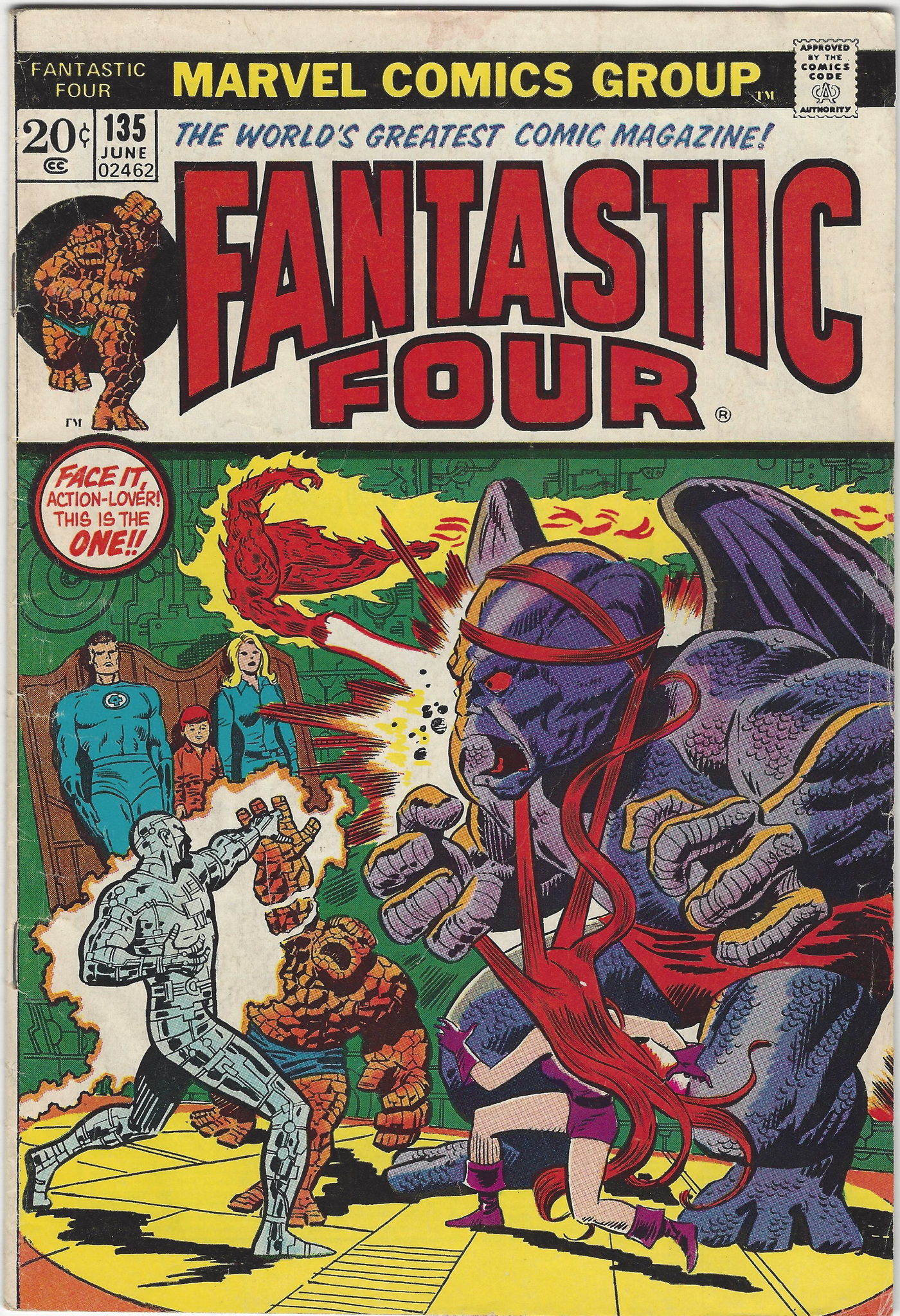 Fantastic Four 135 June 1973