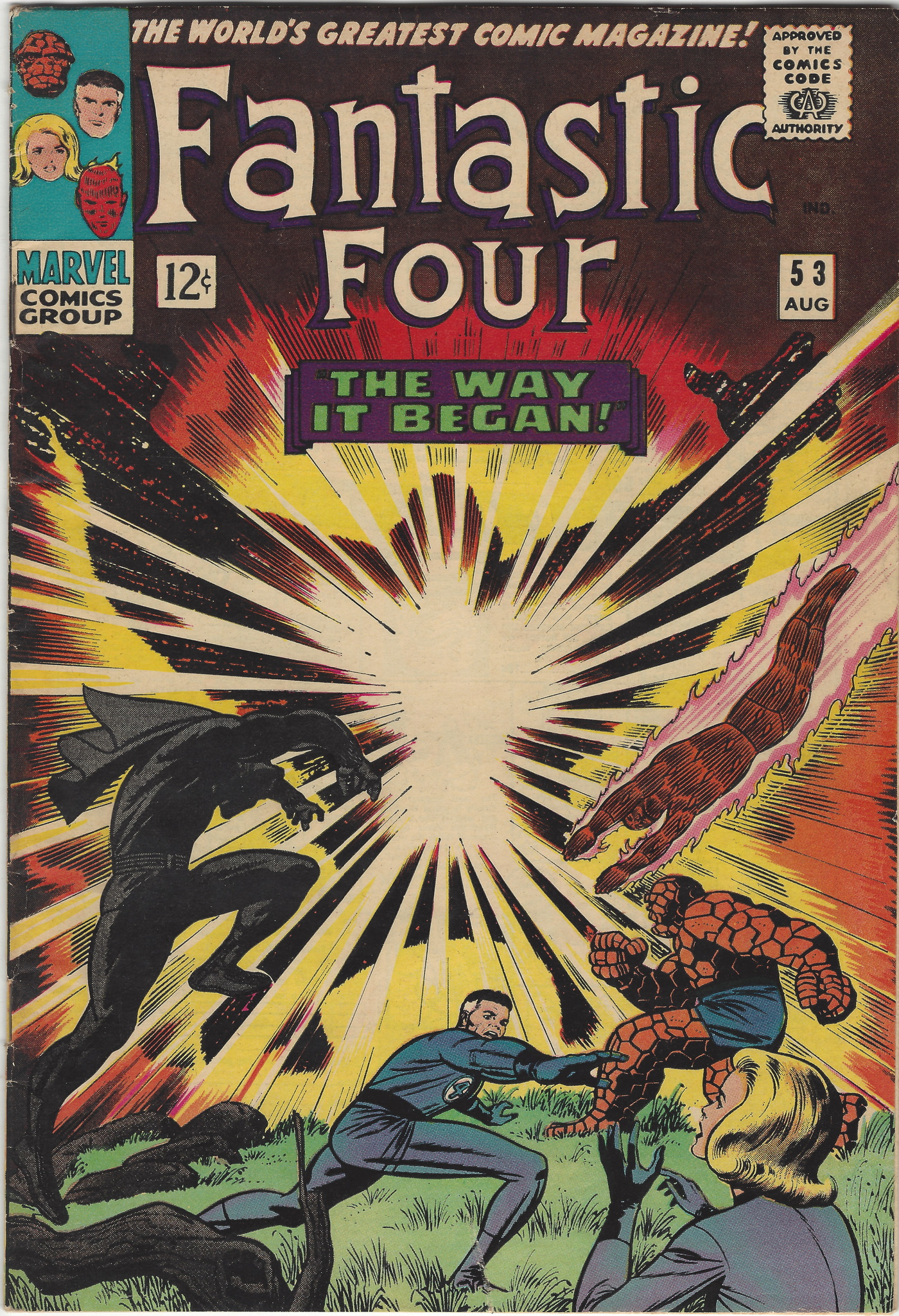 Fantastic Four 53 August 1966