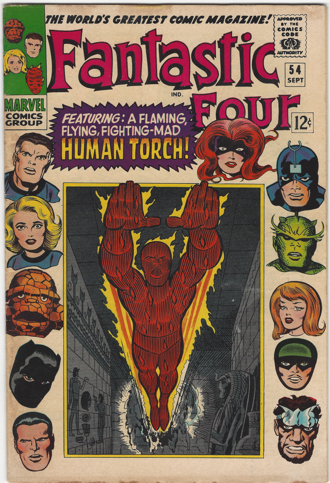 Fantastic Four 54 September 1966