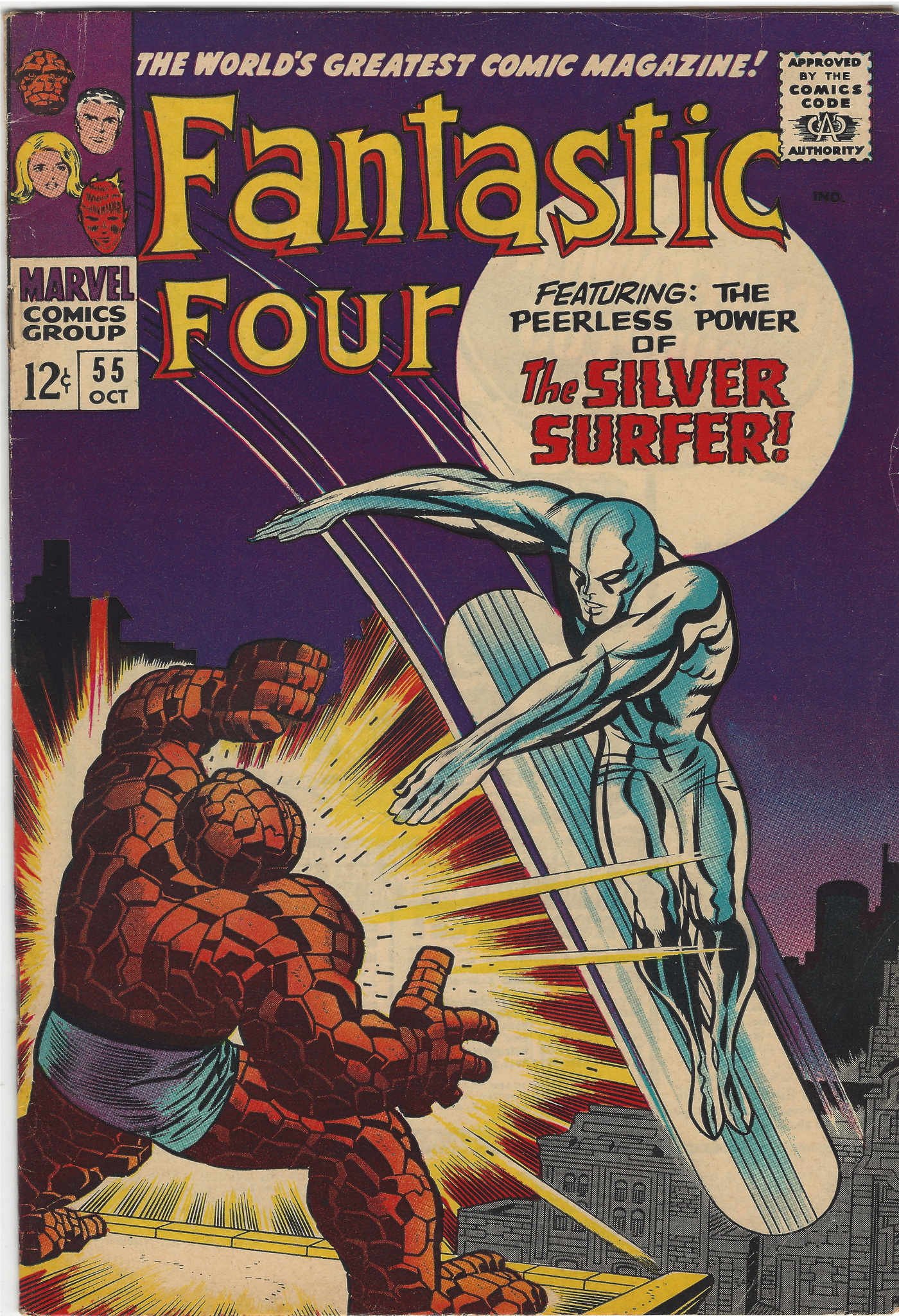 Fantastic Four 55 October 1966