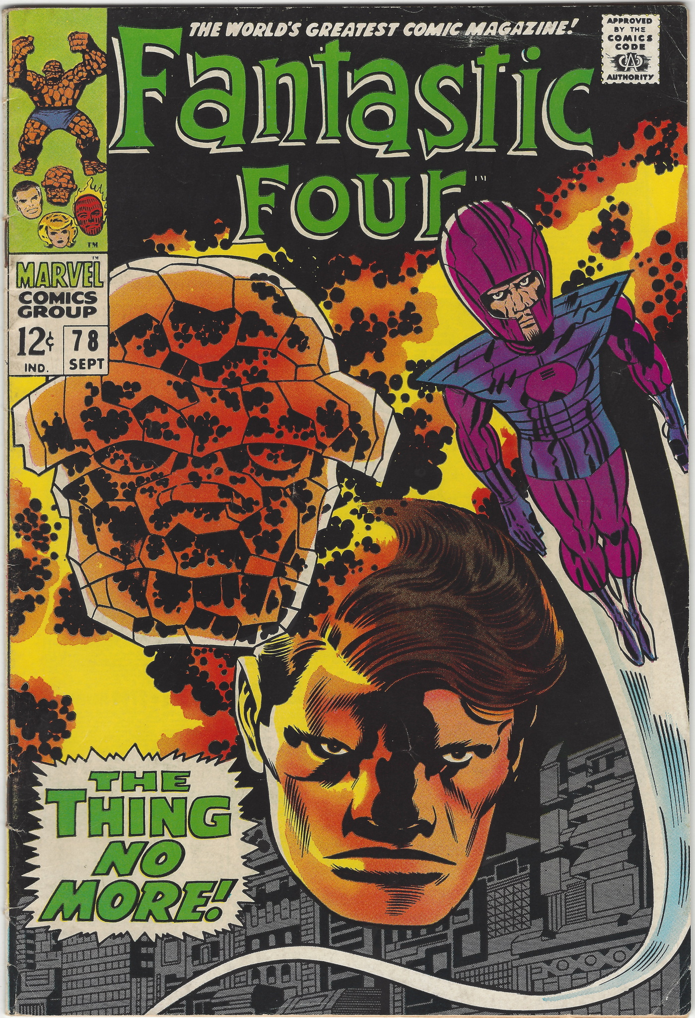 Fantastic Four 78 September 1968