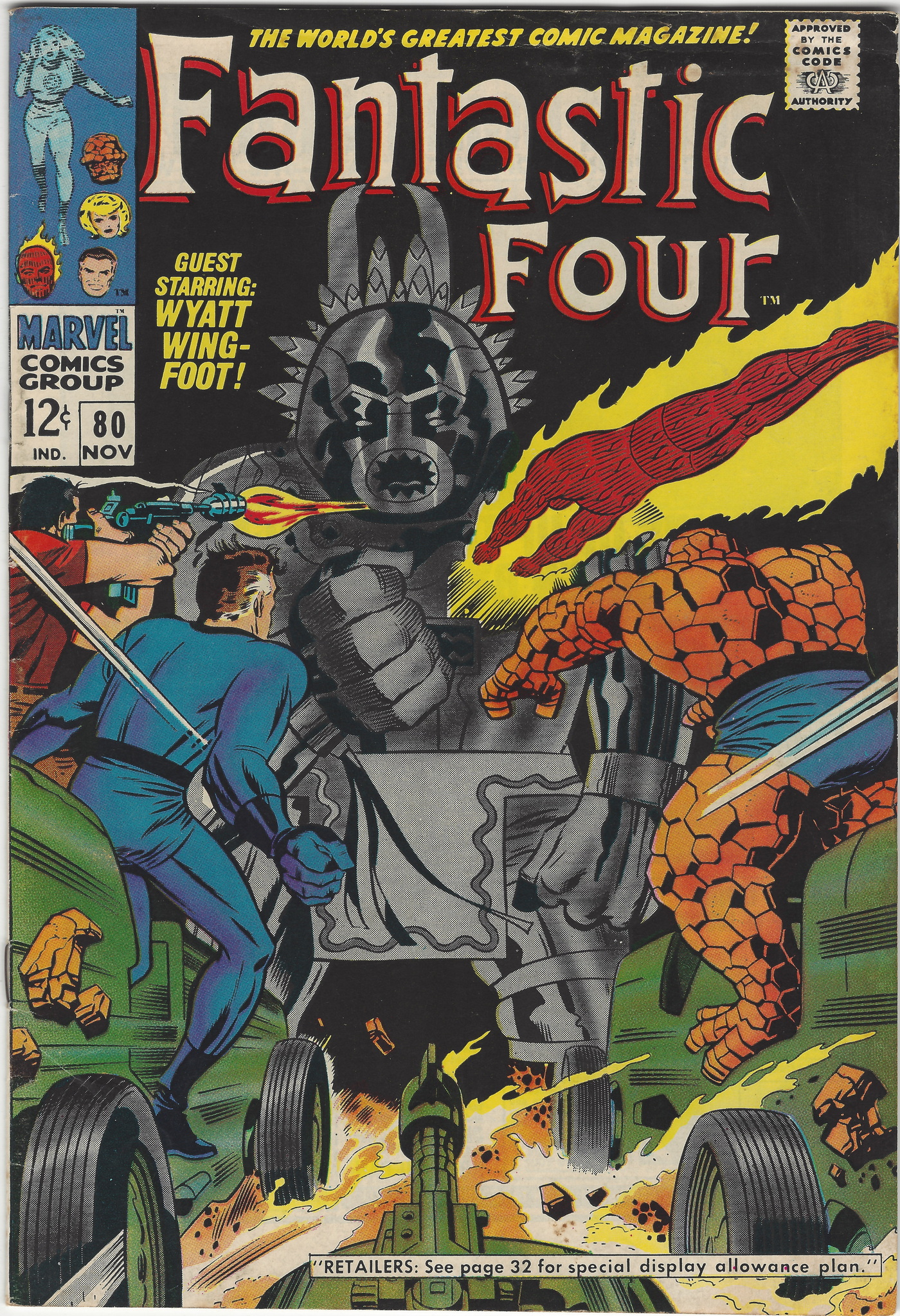 Fantastic Four 80 November 1968