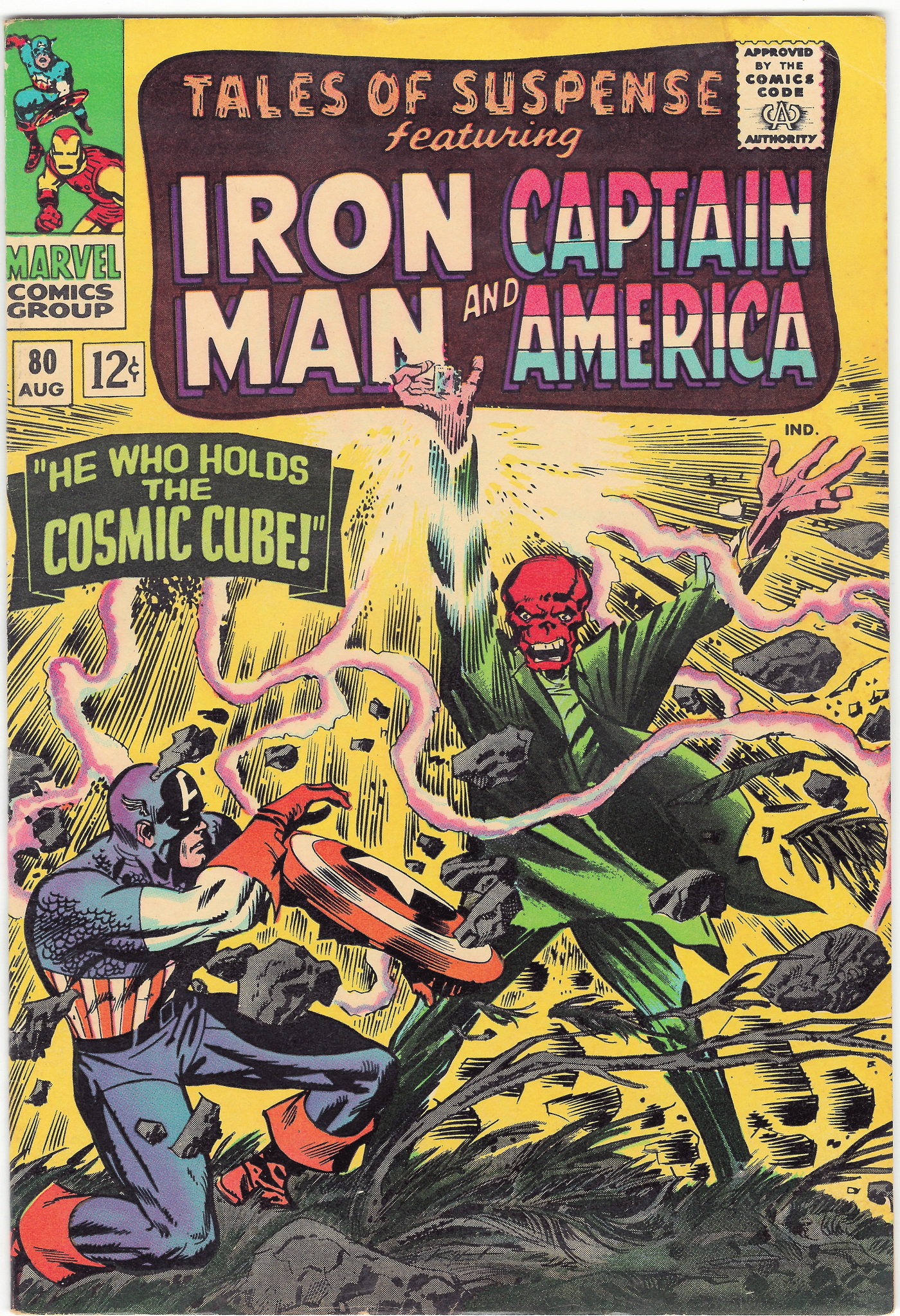 Tales of Suspense Iron Man Captain America 80 August 1966