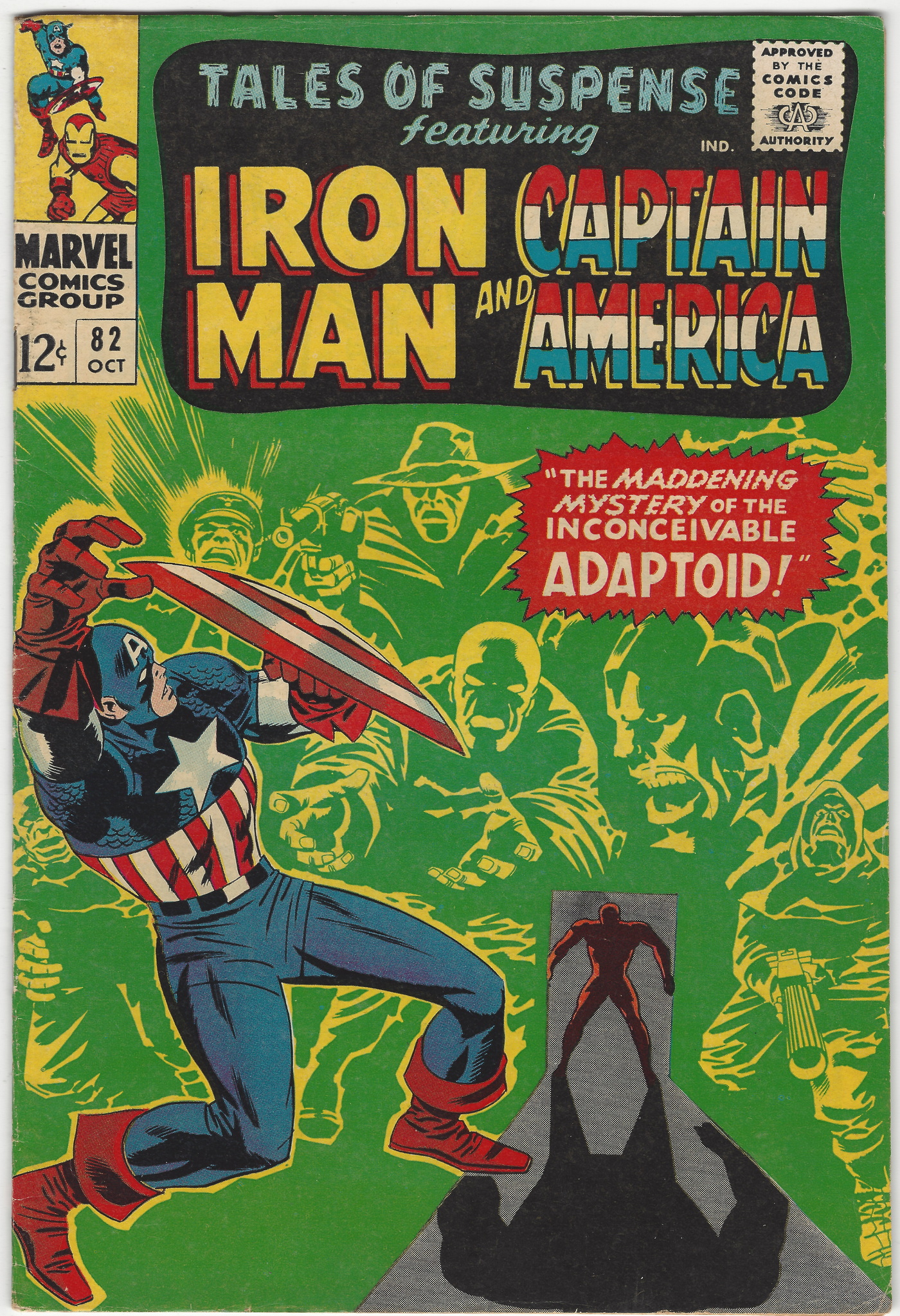 Tales of Suspense Iron Man Captain America 82 October 1966