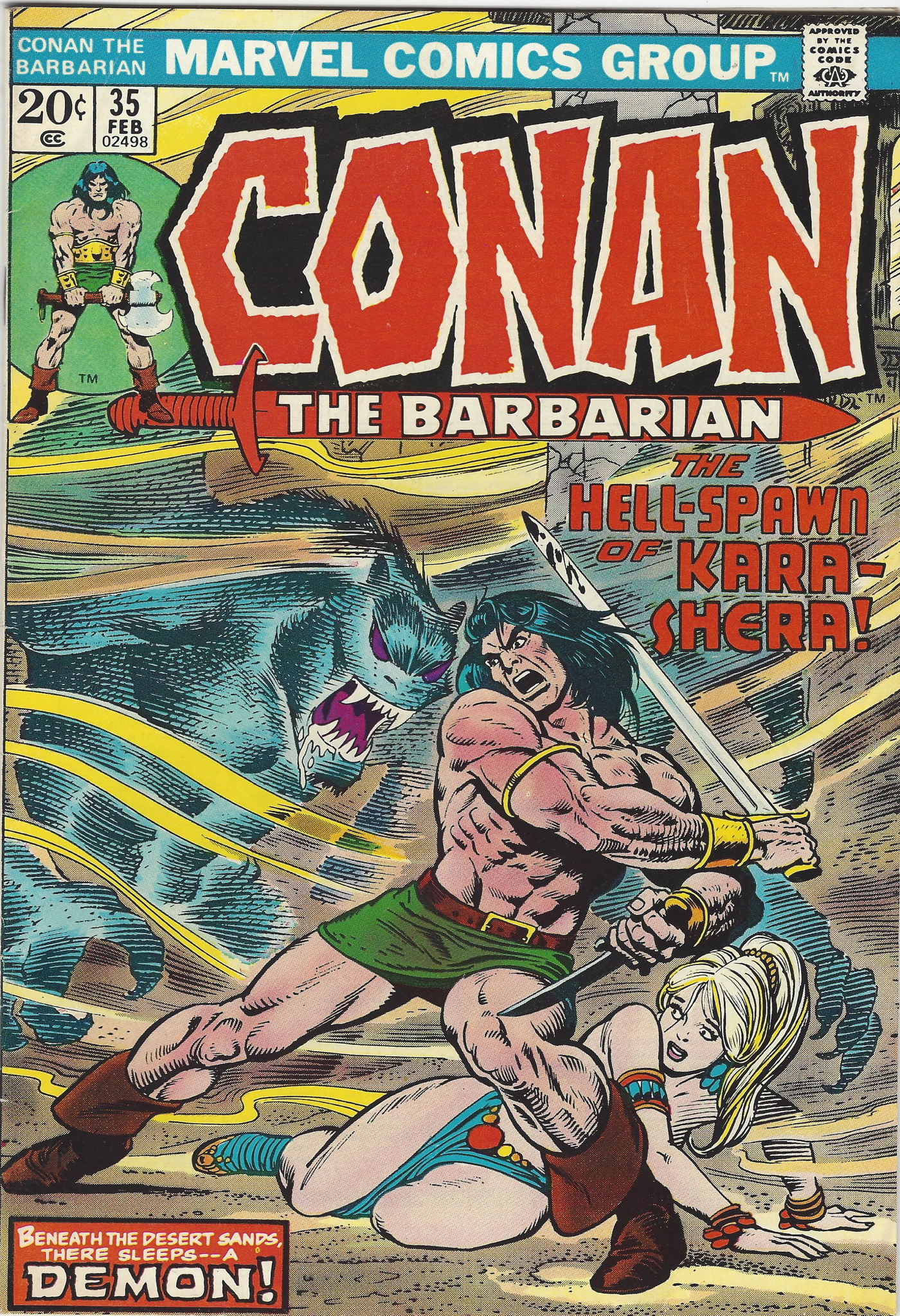 Conan 35 February 1974