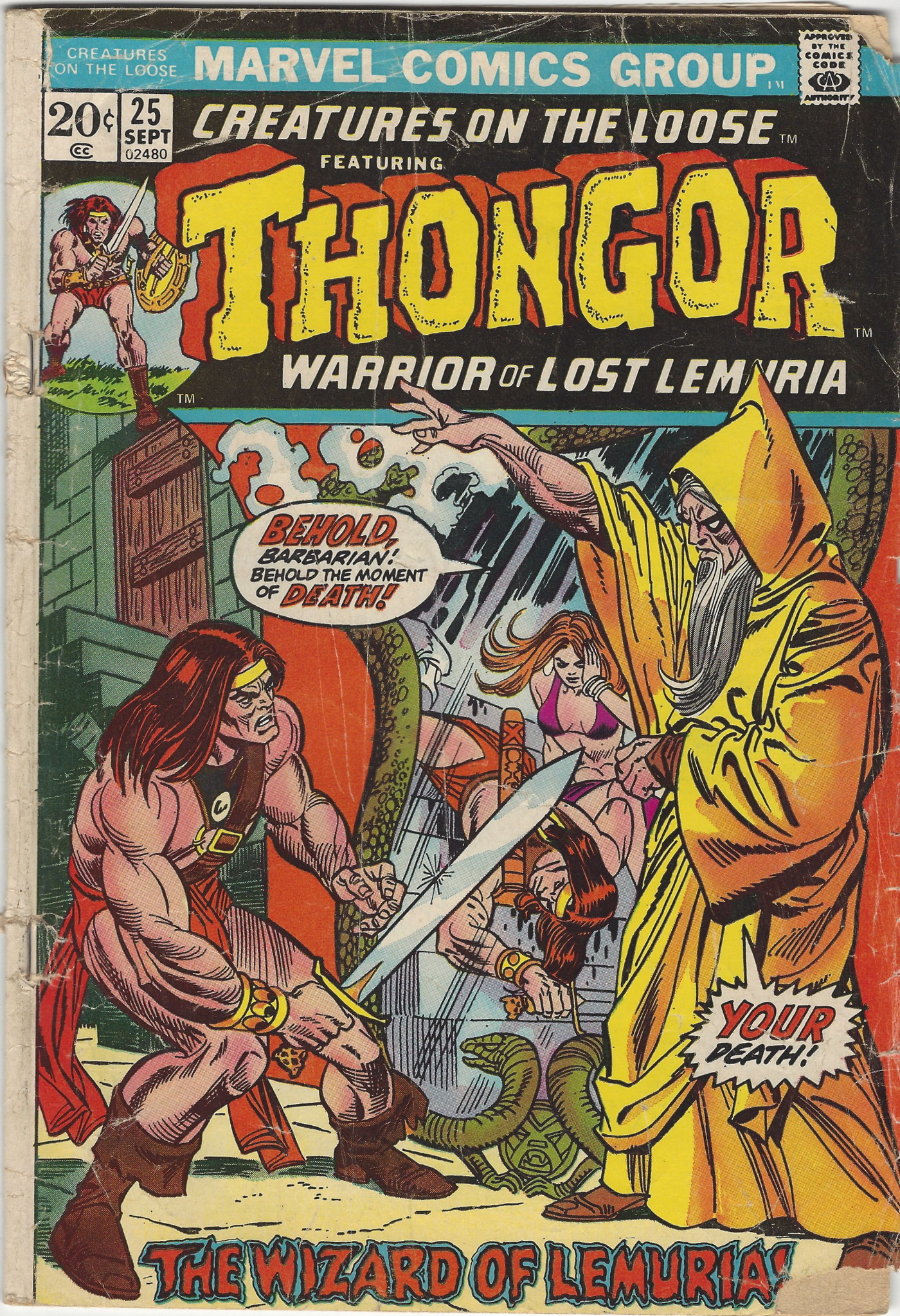 Creatures on the Loose 25 September 1973 Thongar