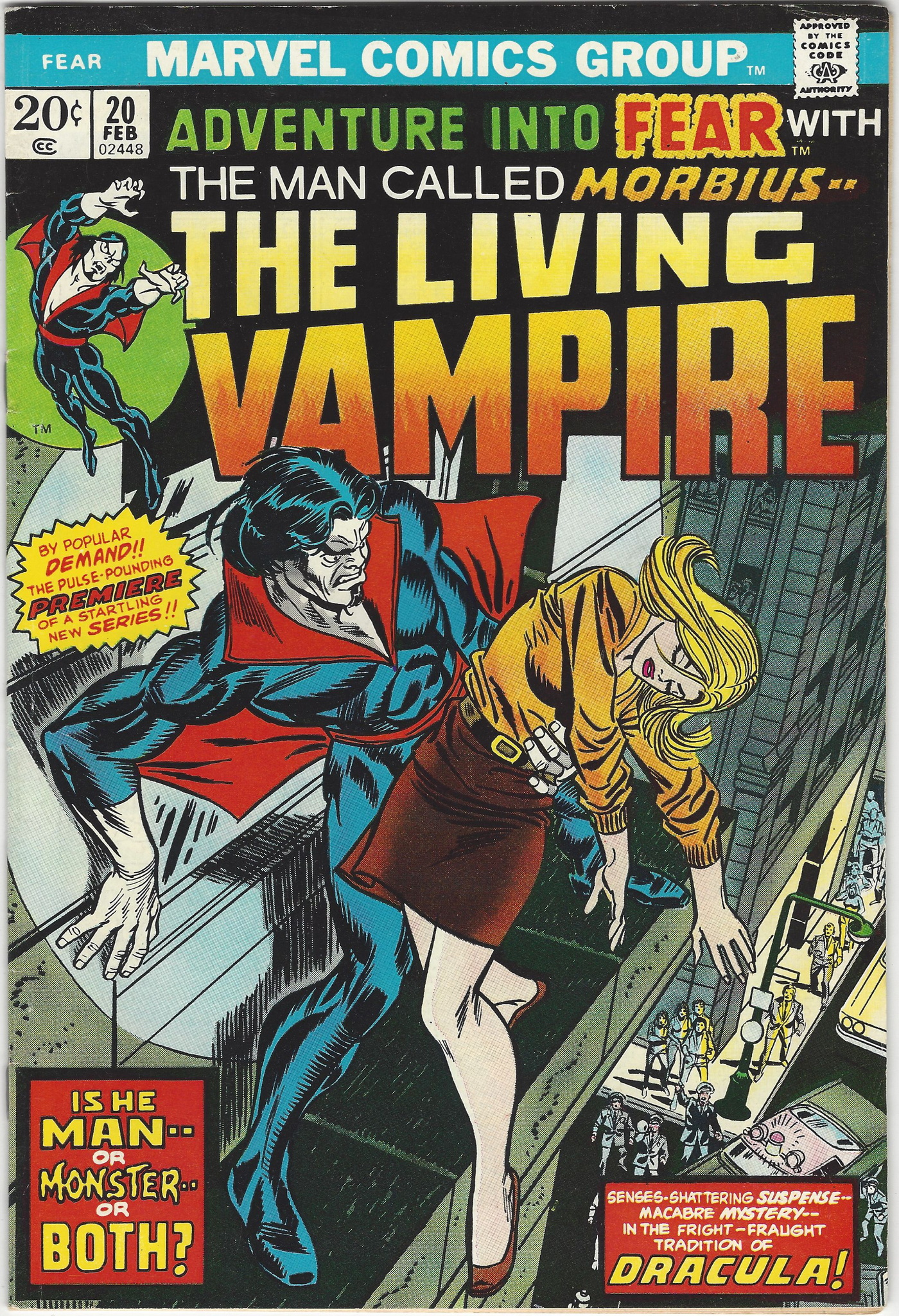 Morbius, the Living Vampire 20 February 1974