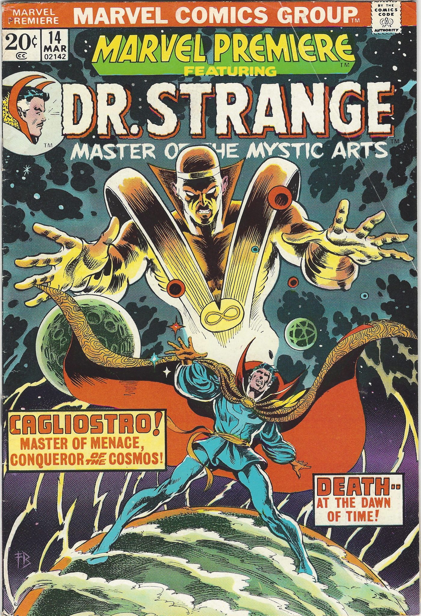 Marvel Premier Dr Strange 14 1972