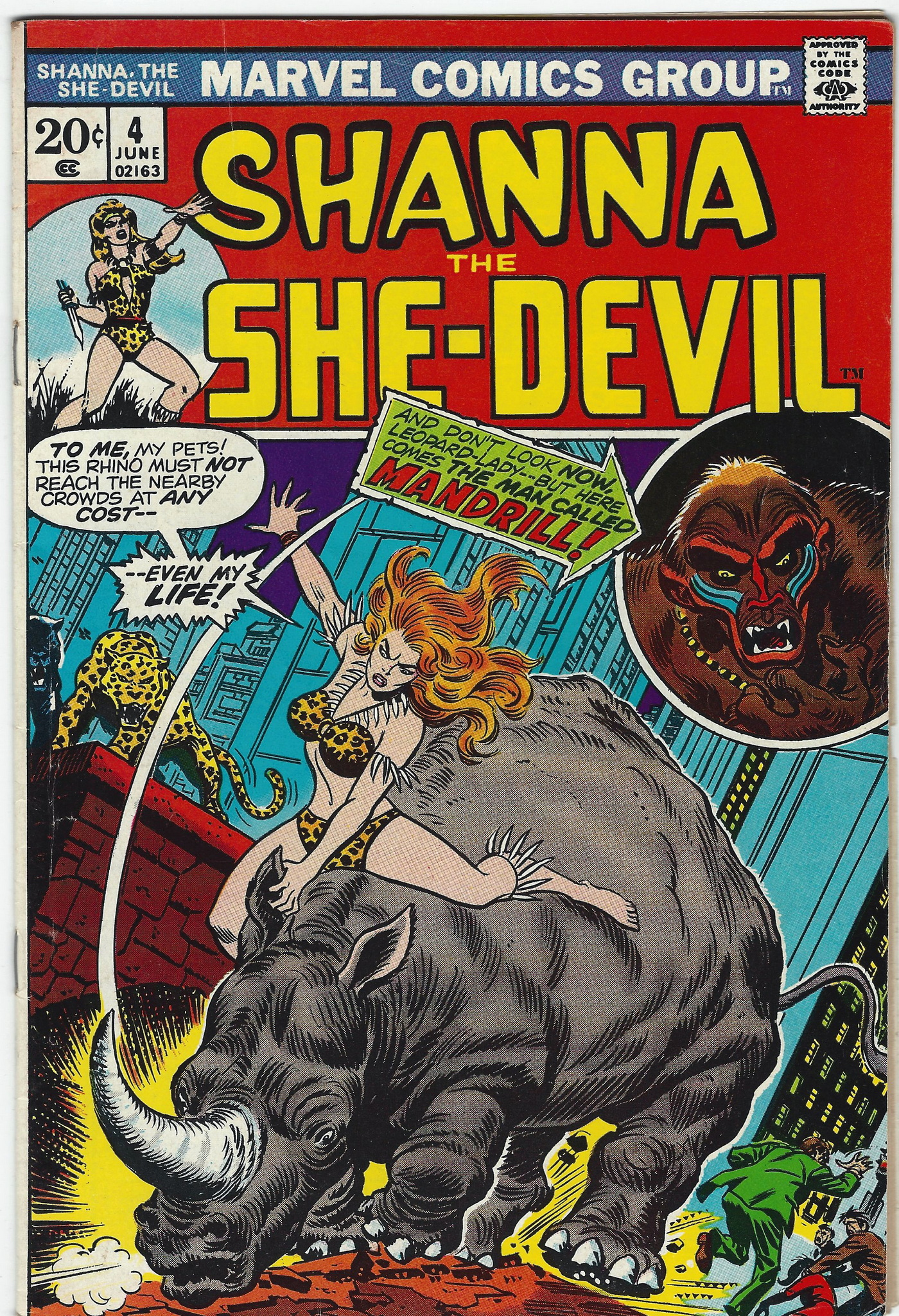Shanna The She Devil 4 June 1973