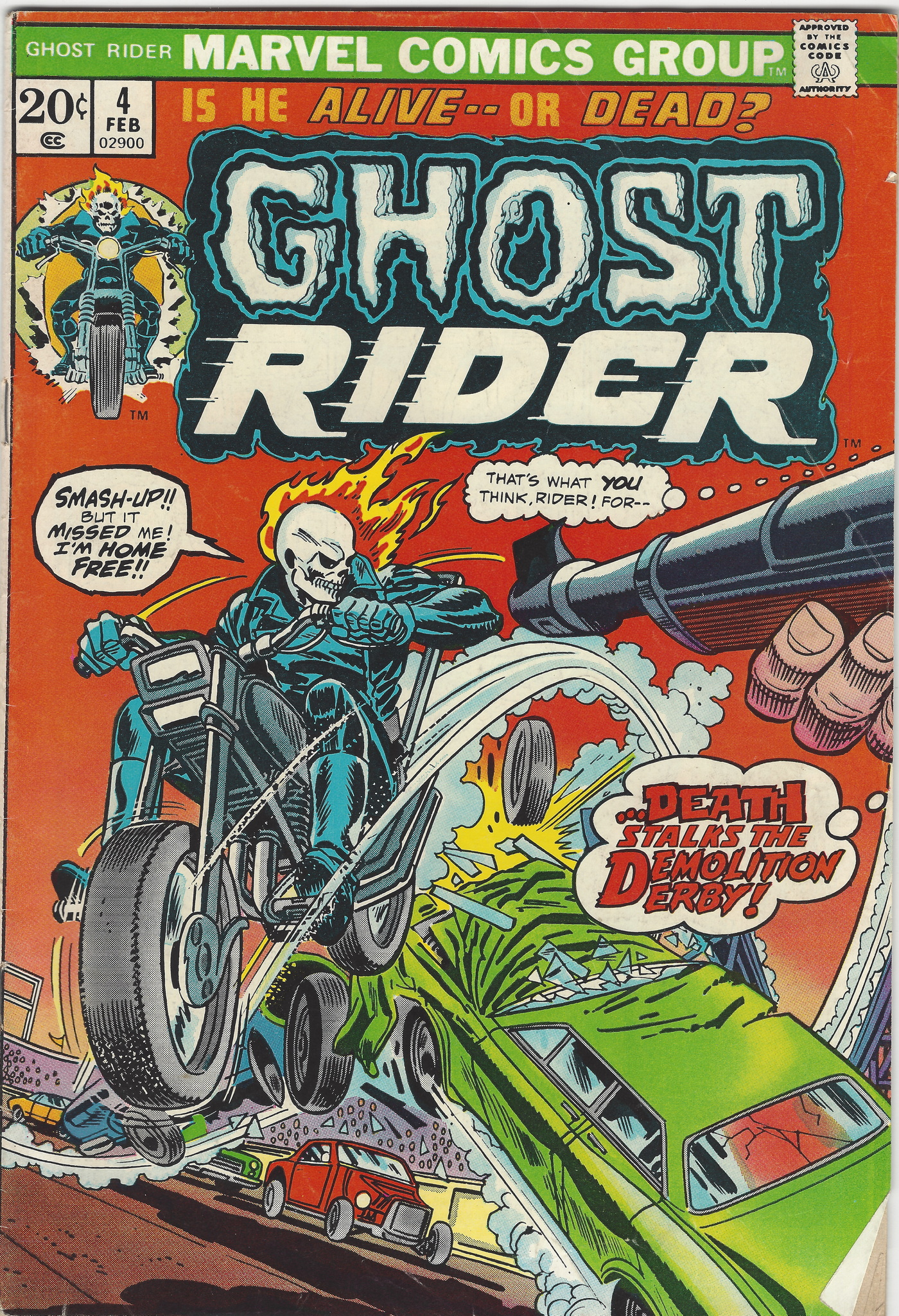 Ghost Rider 4 February 1973