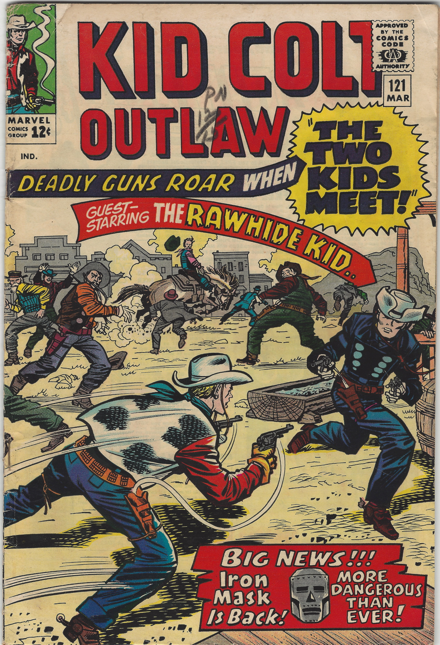 Kid Colt Outlaw 121 March 1965
