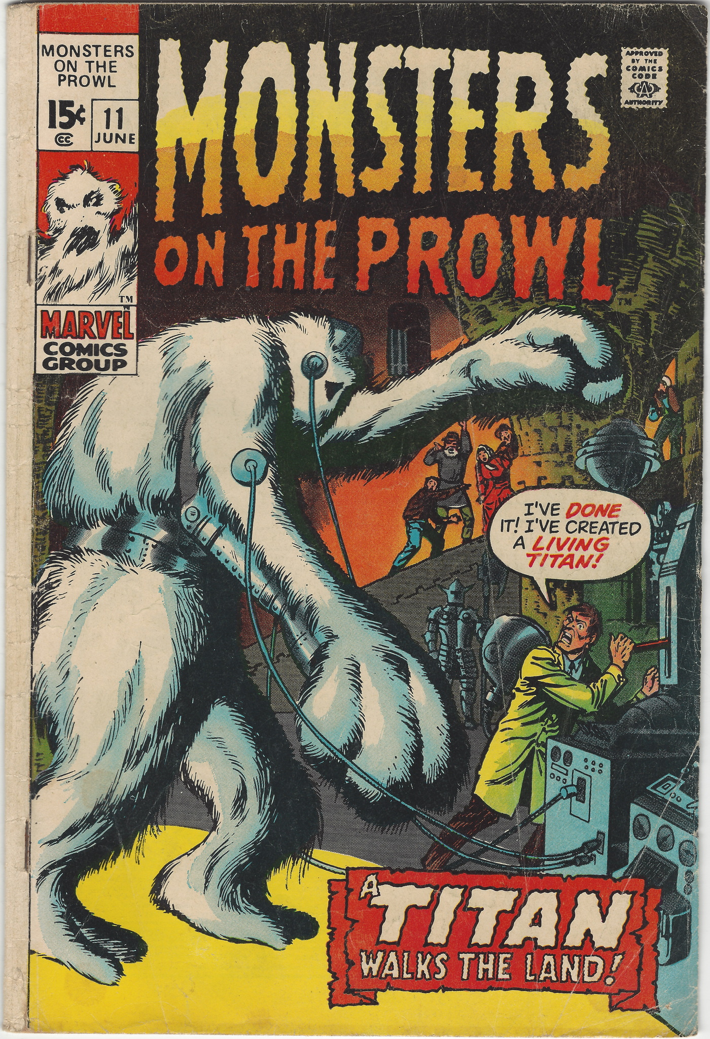 Monsters on the Prowl 11 June 1972