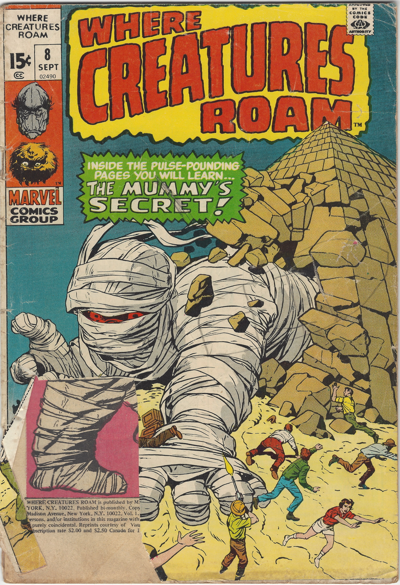 Where Creatures Roam 8 September 1971
