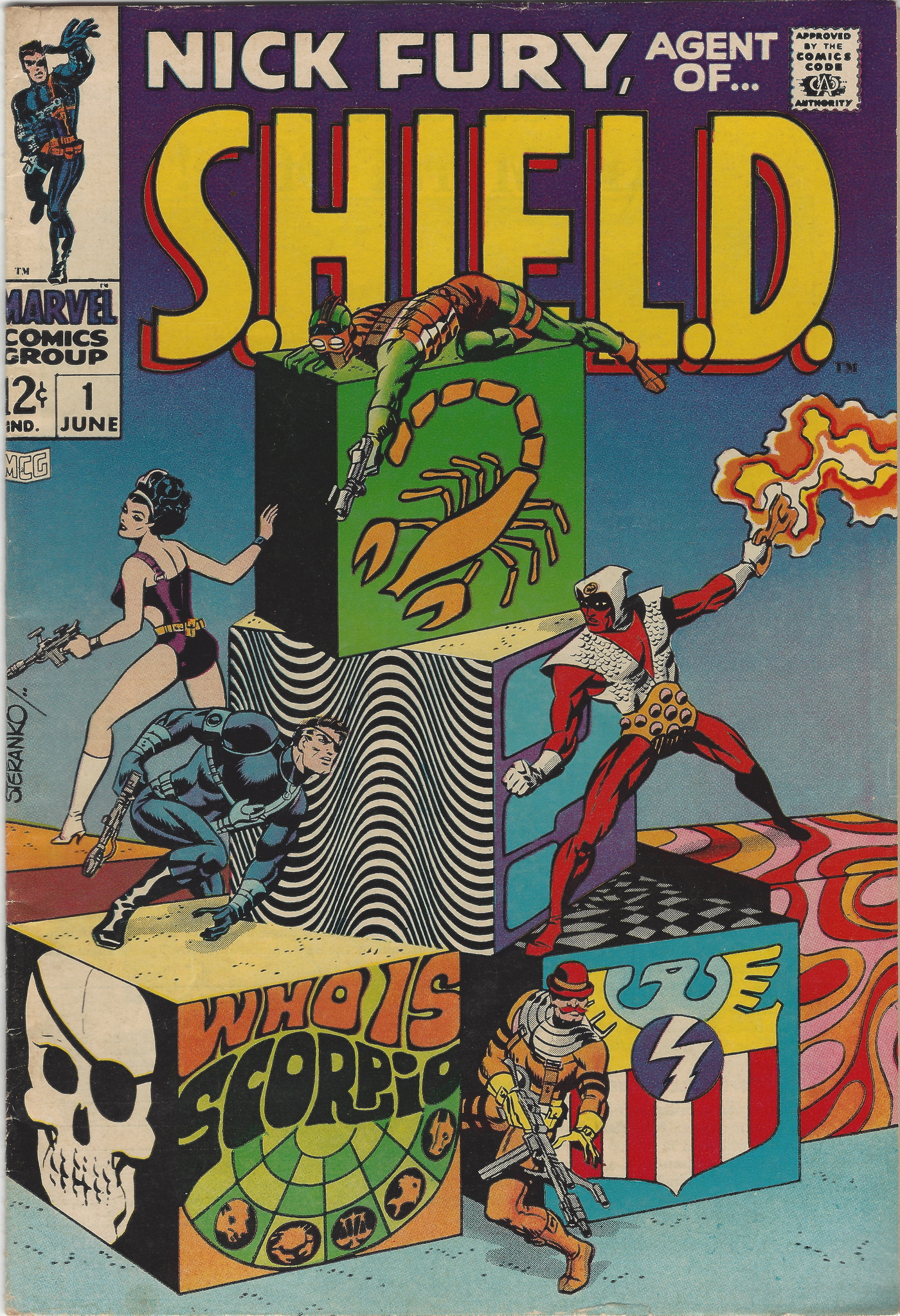 Nick Fury Agent of Shield 1 May 1968