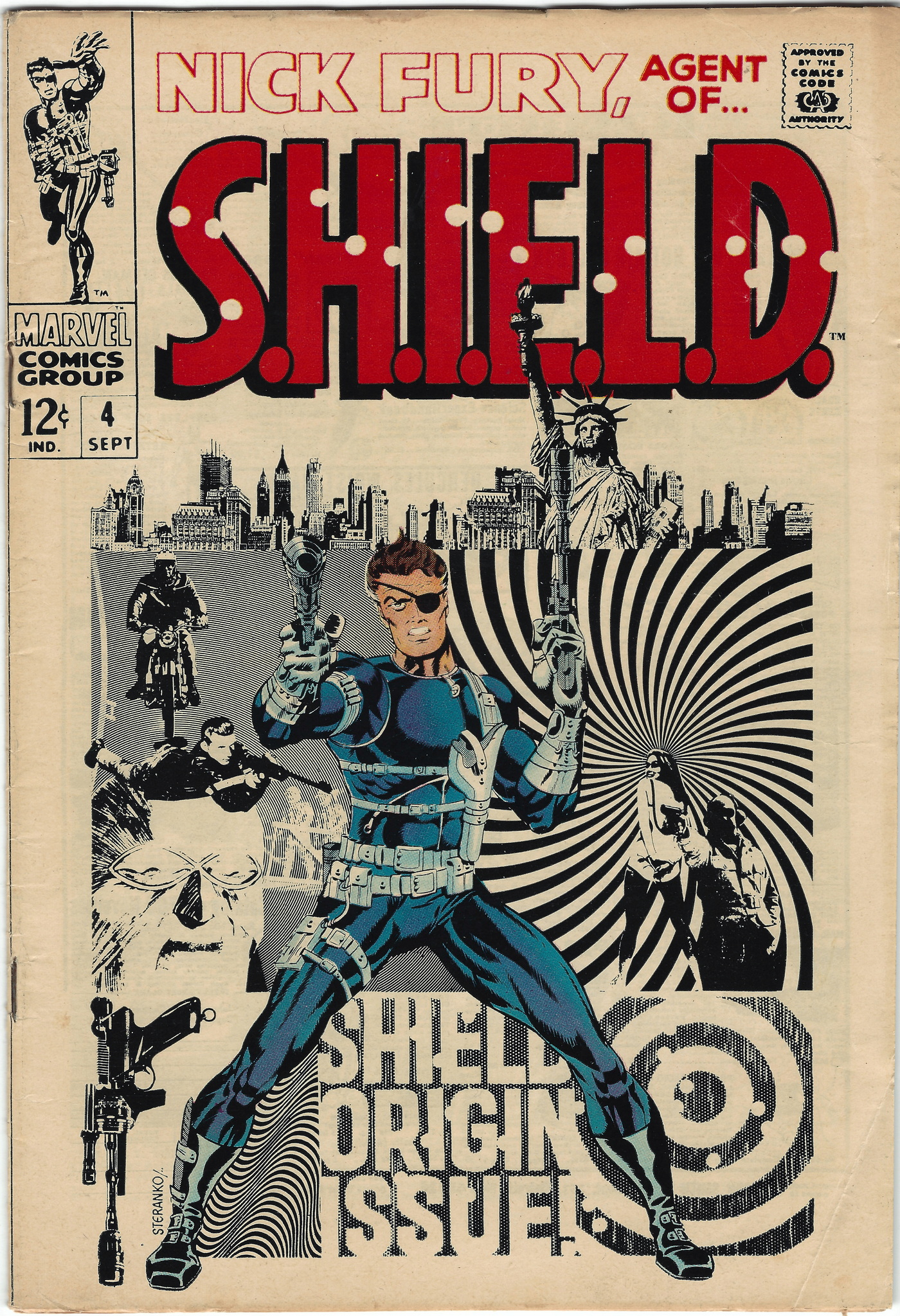 Nick Fury Agent of Shield 4 September 1968