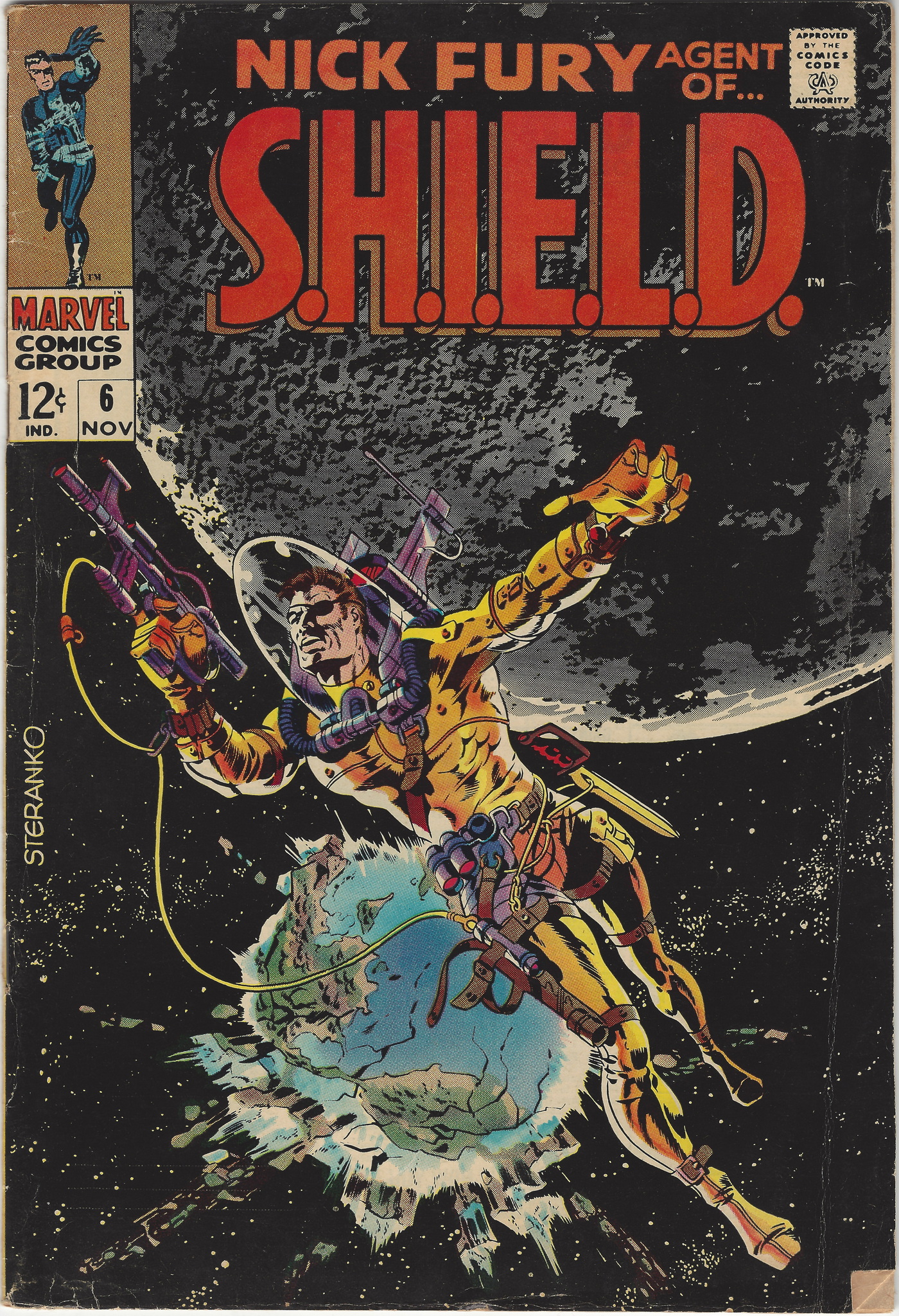 Nick Fury Agent of Shield 6 November 1968