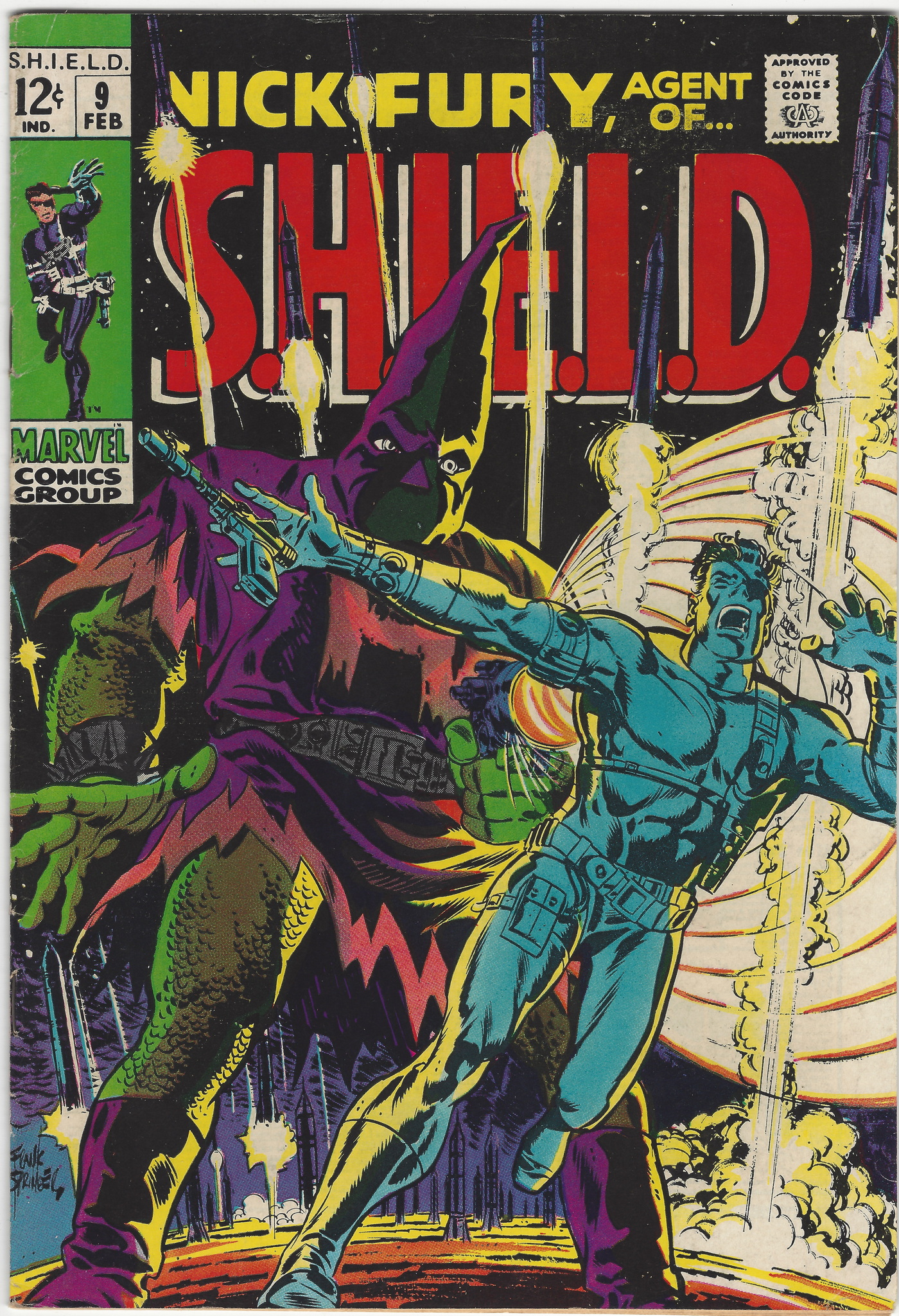 Nick Fury Agent of Shield 9 February 1969