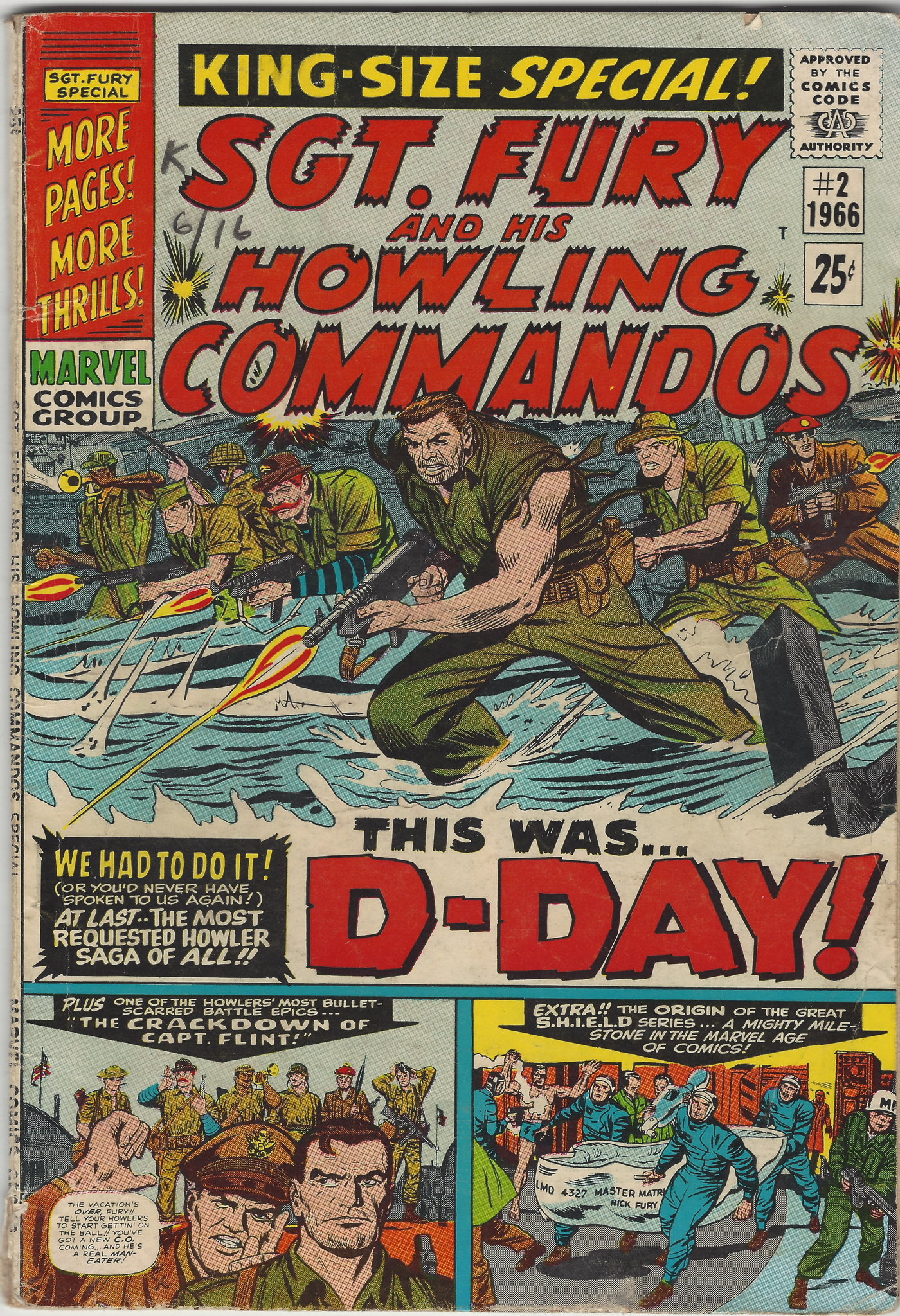 Sgt Fury Annual 2 August 1966