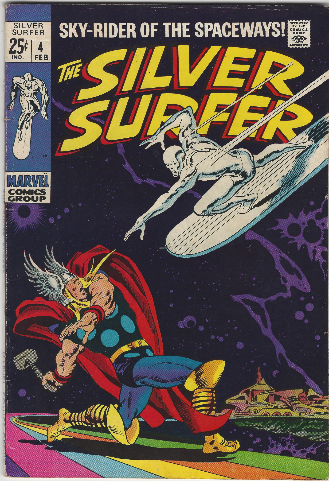 Silver Surfer 4 February 1969