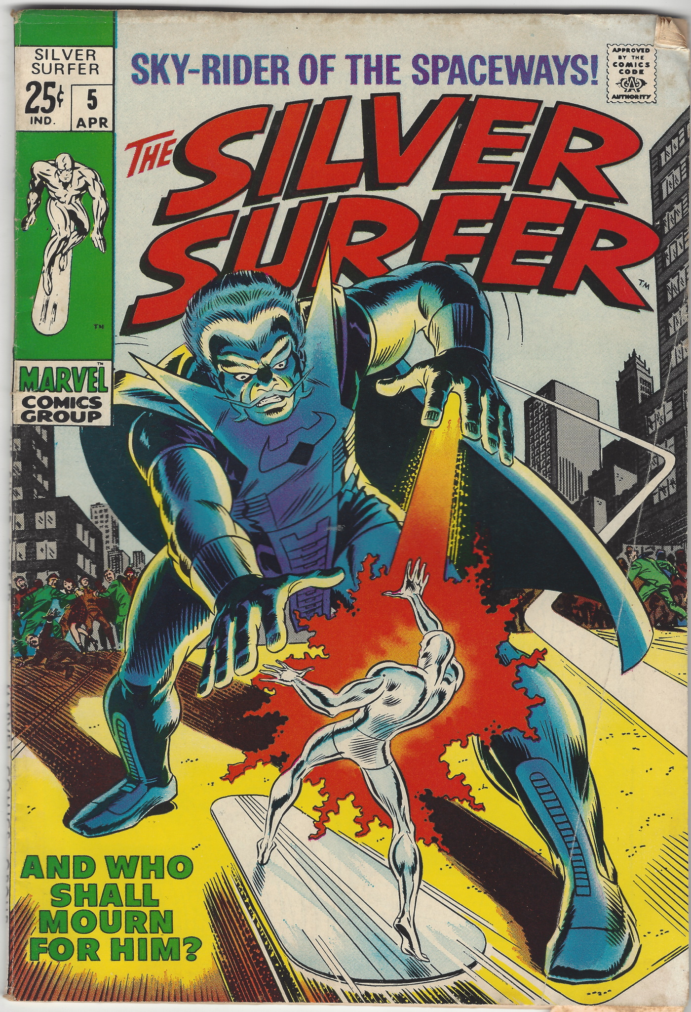 Silver Surfer 5 April 1969