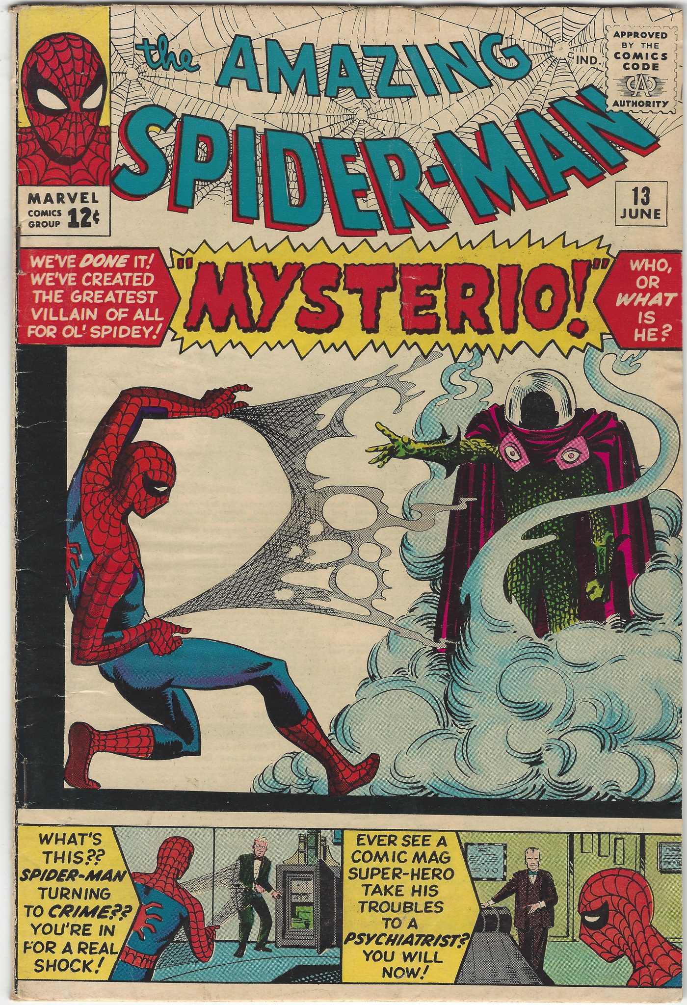 Amazing Spiderman 13 June 1964