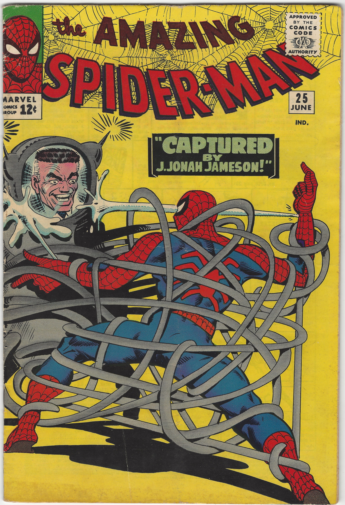 Amazing Spiderman 25 June 1965