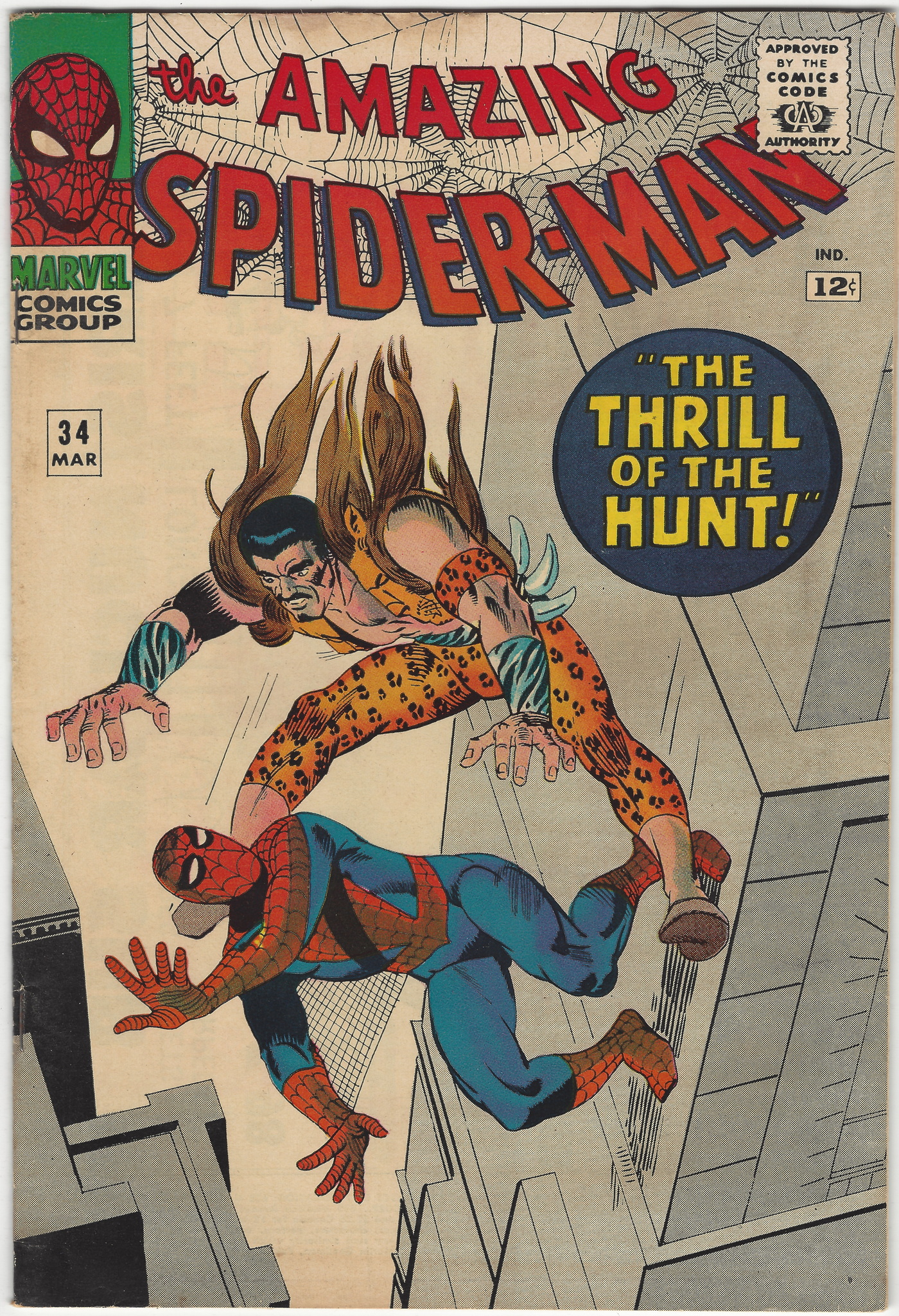 Amazing Spiderman 34 March 1966