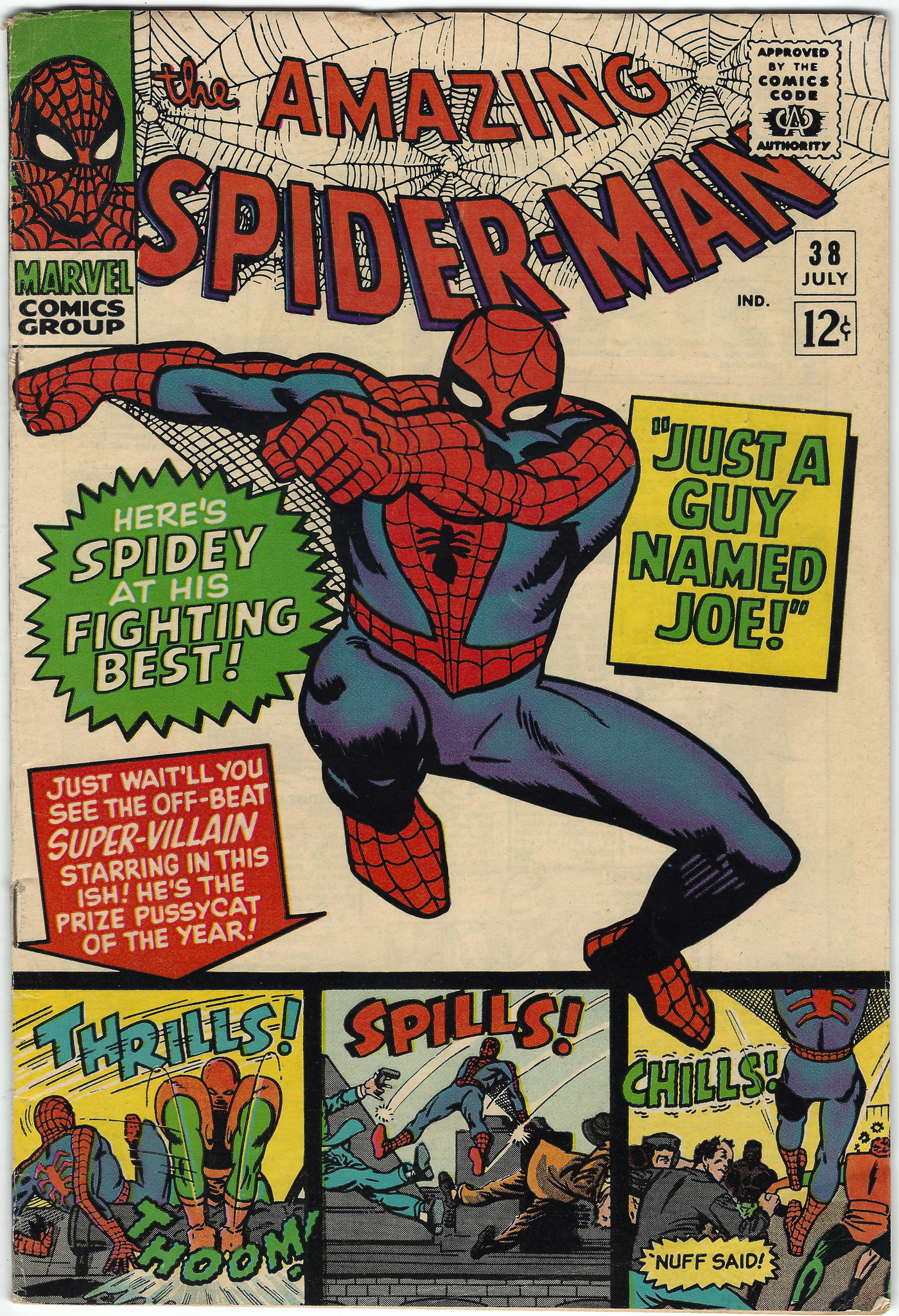 Amazing Spiderman 38 July 1966