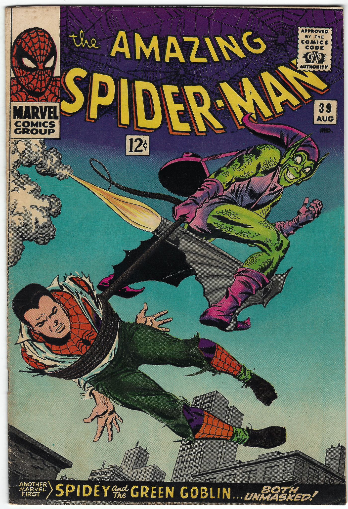 Amazing Spiderman 39 August 1966