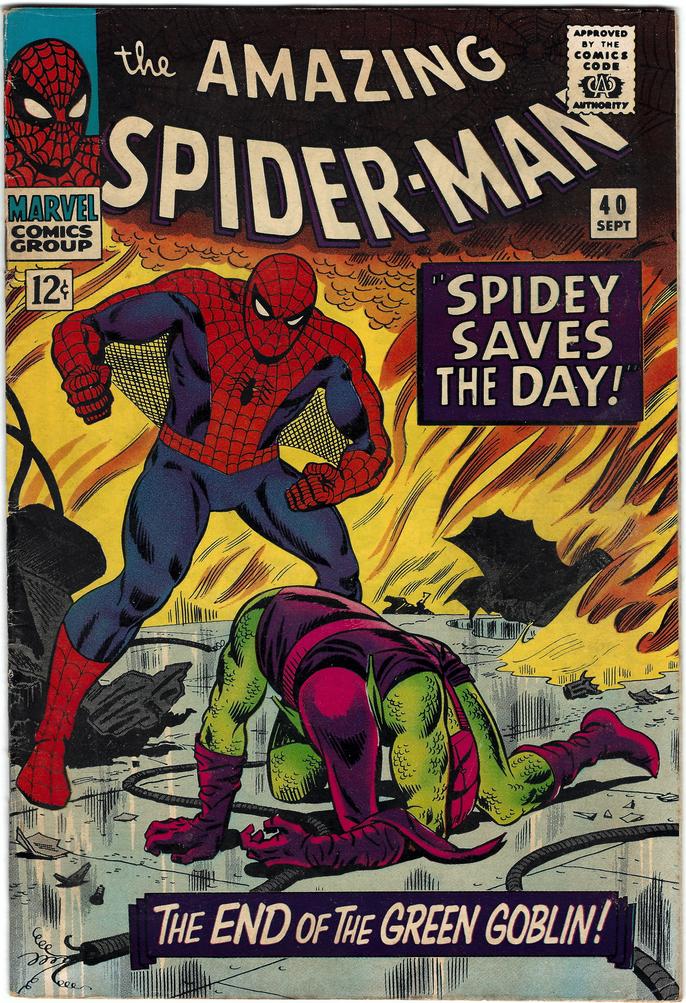 Amazing Spiderman 40 September 1966