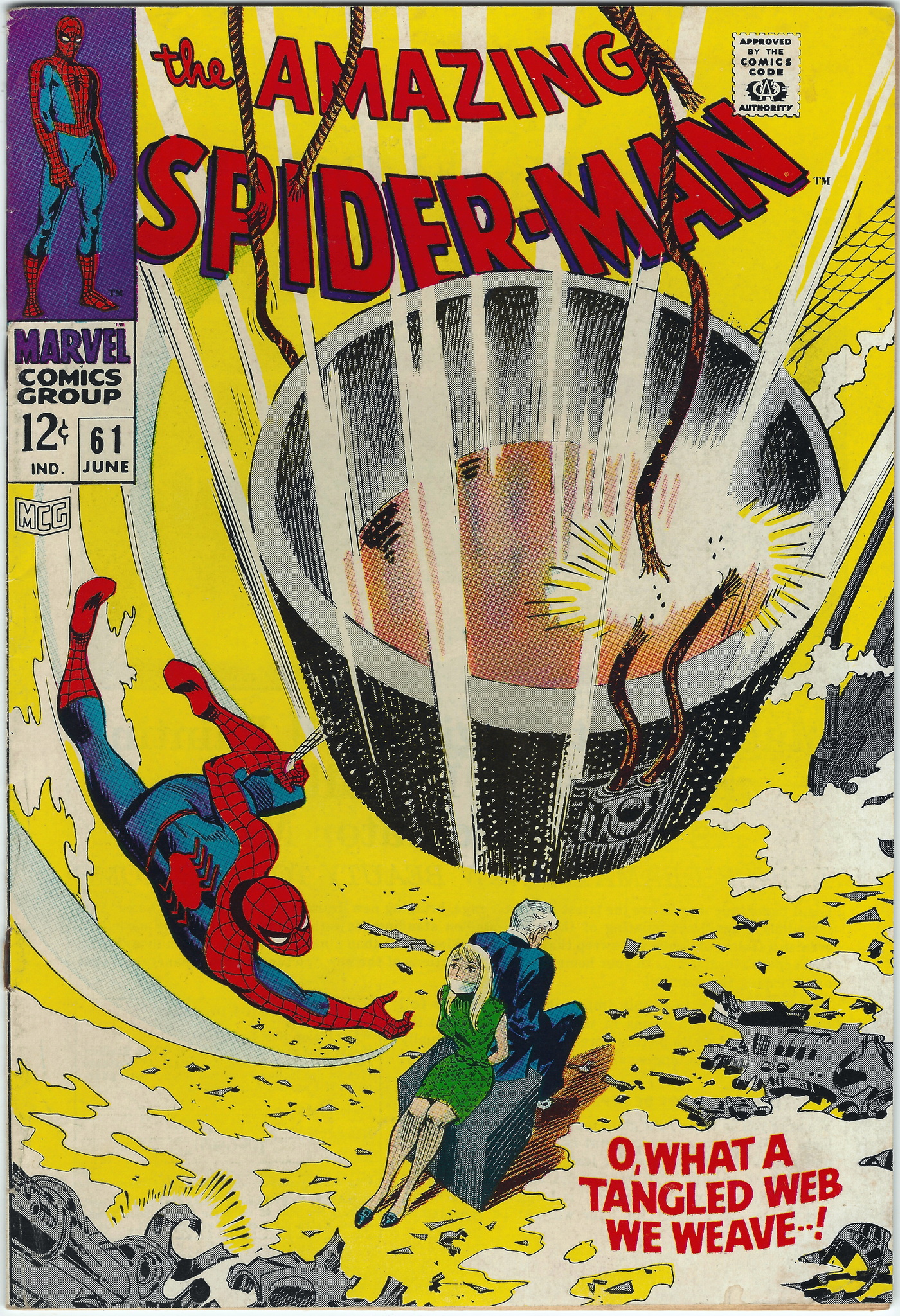 Amazing Spiderman 61 June 1968