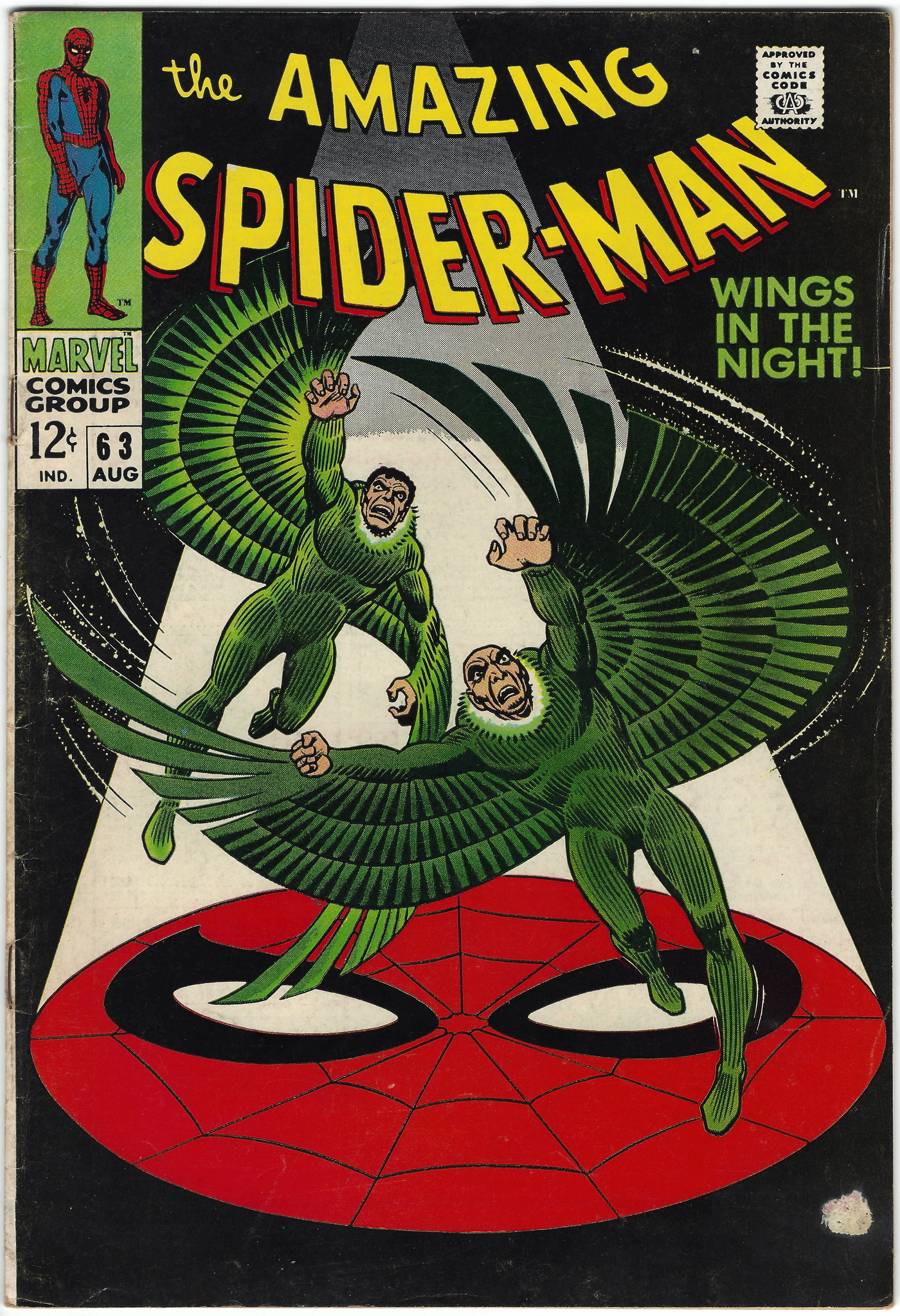 Amazing Spiderman 63 August 1968