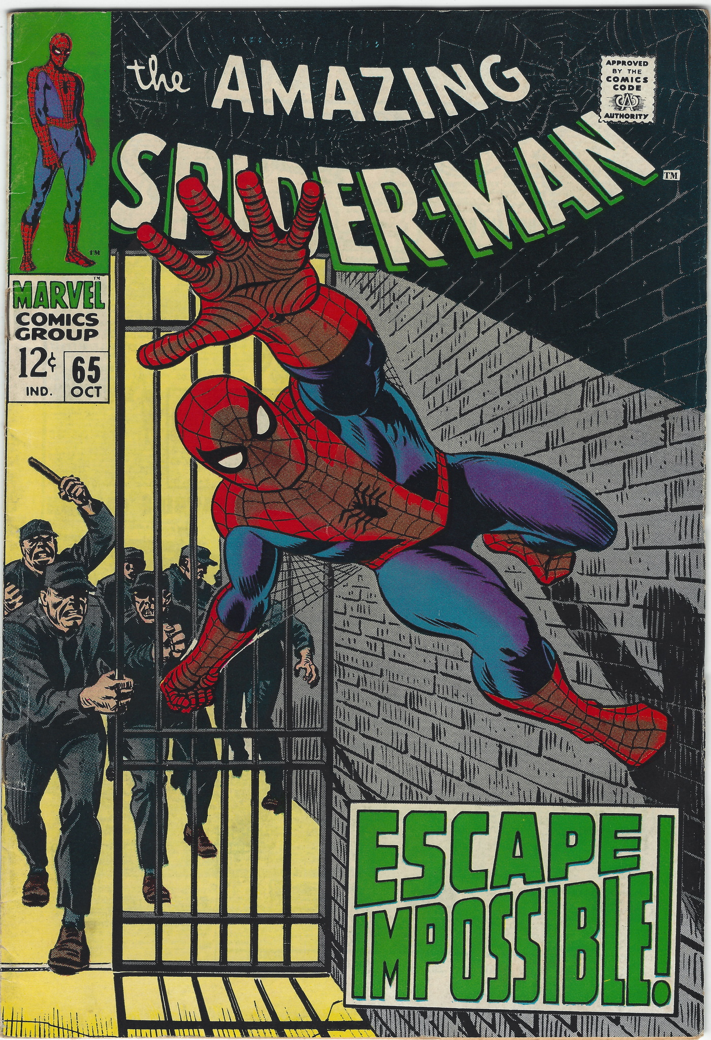 Amazing Spiderman 65 Octpber 1968